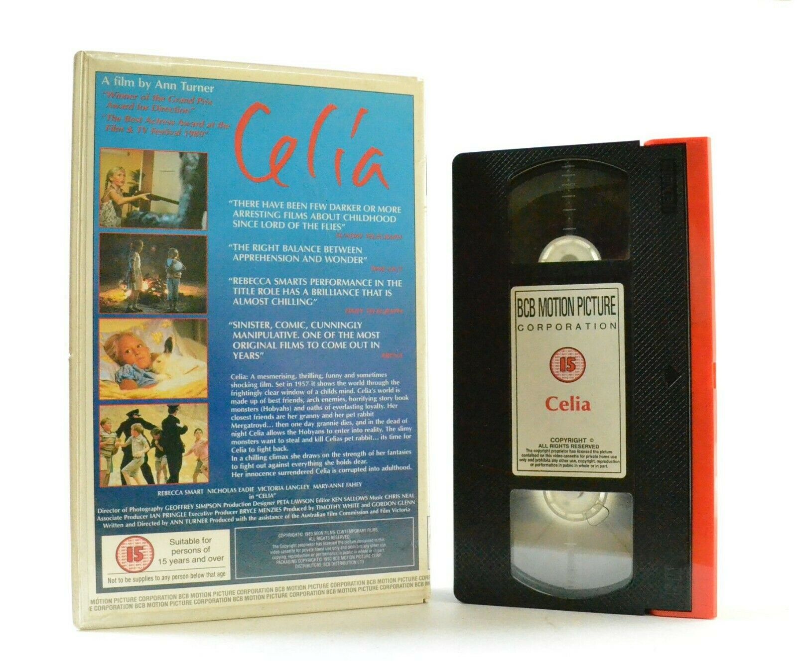 Celia: Child Of Terror - A.Turner (1989) - Drama - Large Box - R.Smart - VHS-