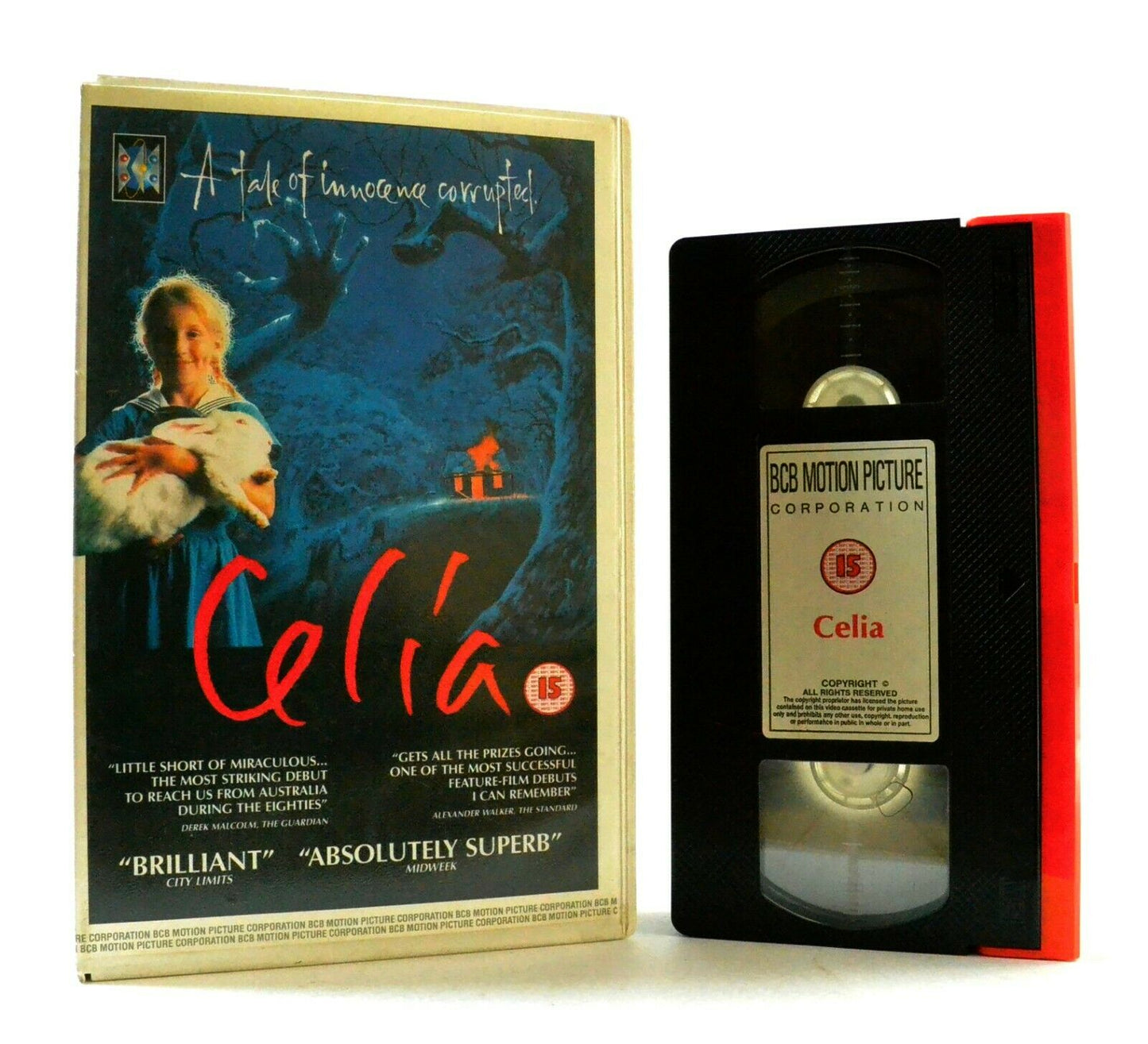 Celia: Child Of Terror - A.Turner (1989) - Drama - Large Box - R.Smart - VHS-