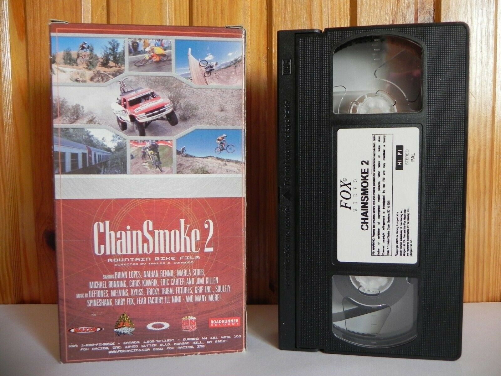 ChainSmoke 2: Mountain Bike Film - Brian Lopes - Marla Streb - Eric Carter - VHS-