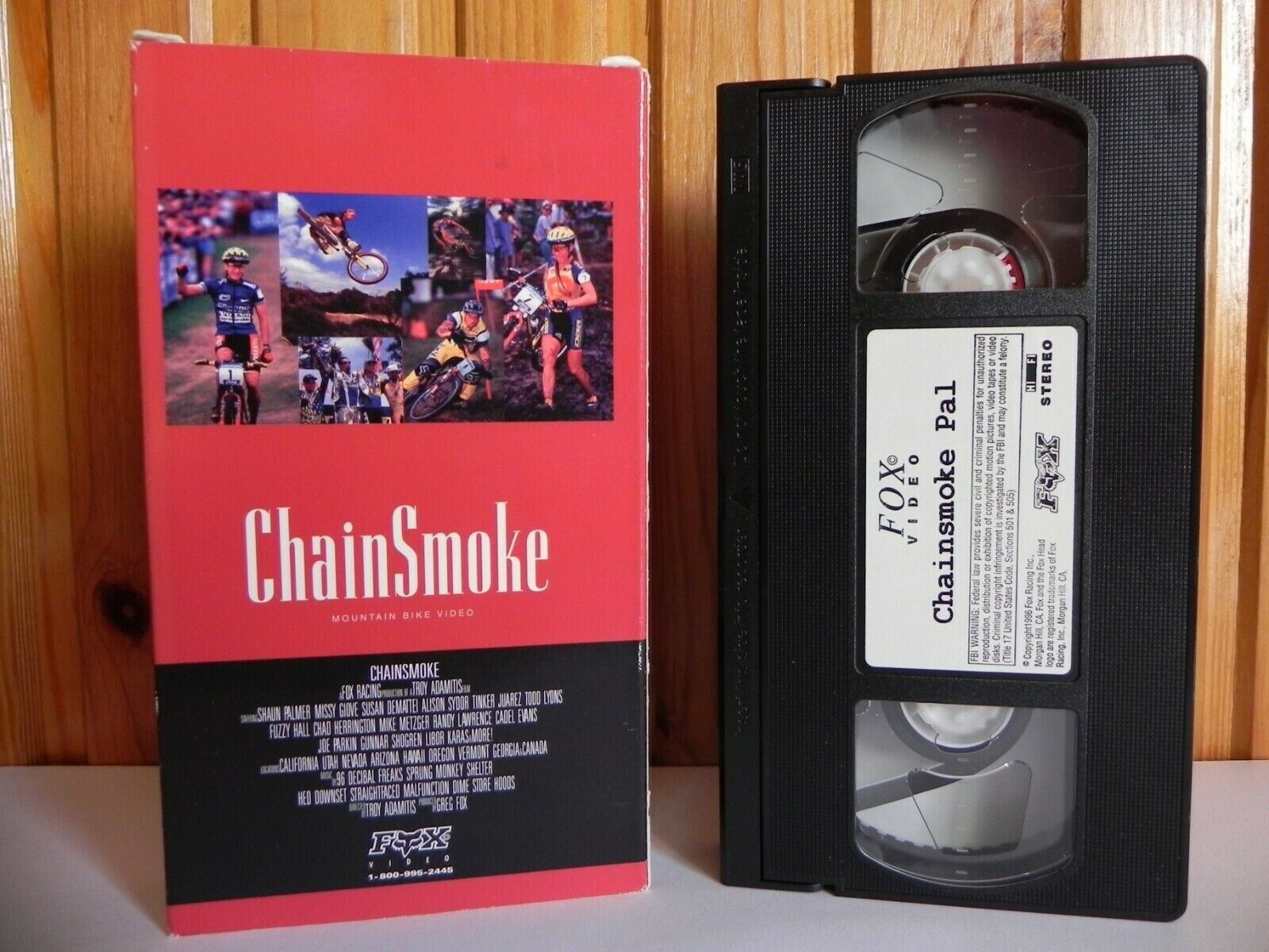 ChainSmoke - Mountain Bike Video - Shaun Palmer - Missy Giove - Fuzzy Hall - VHS-