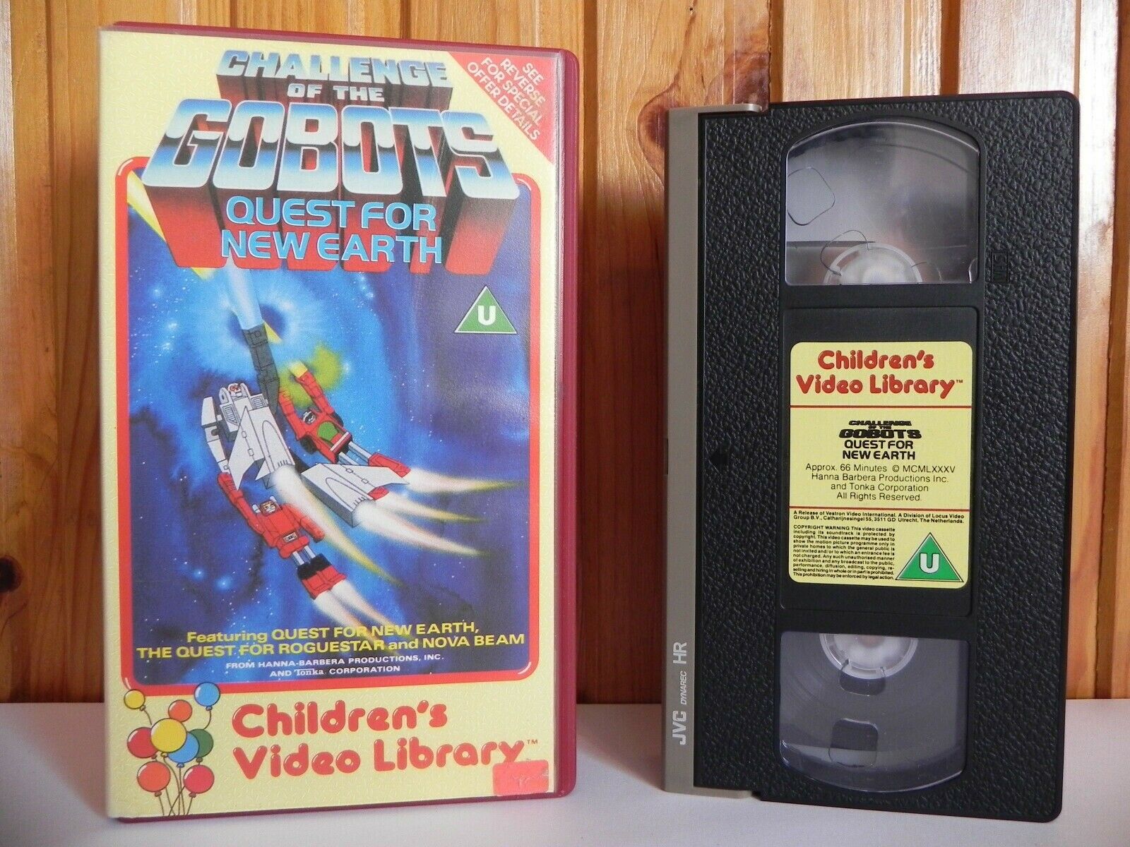 Challenge Of The Gobots - Quest For New Earth - Children's Video Library - VHS-