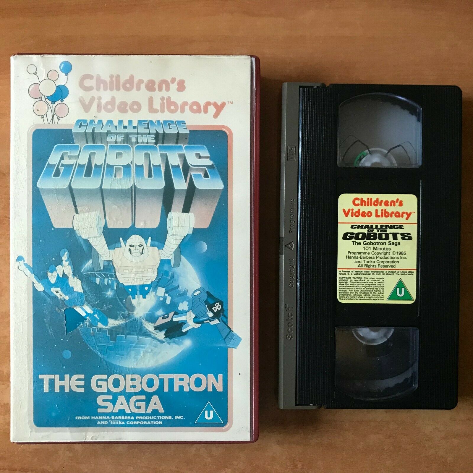 Challenge Of The Gobots: The Gobotron Saga [Big Box] Animated Sci-Fi - Pal VHS-