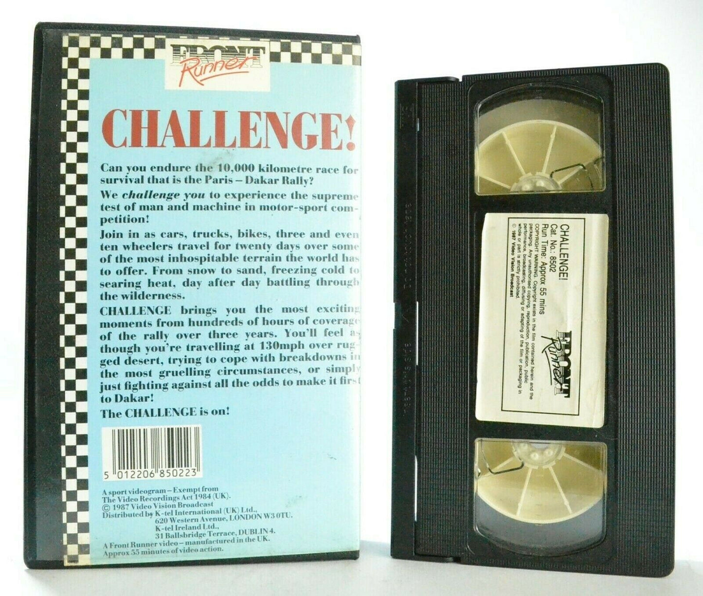 Challenge! - Paris-Dakar Rallies (1984/1985/1986) - Toughest Rally Events - VHS-