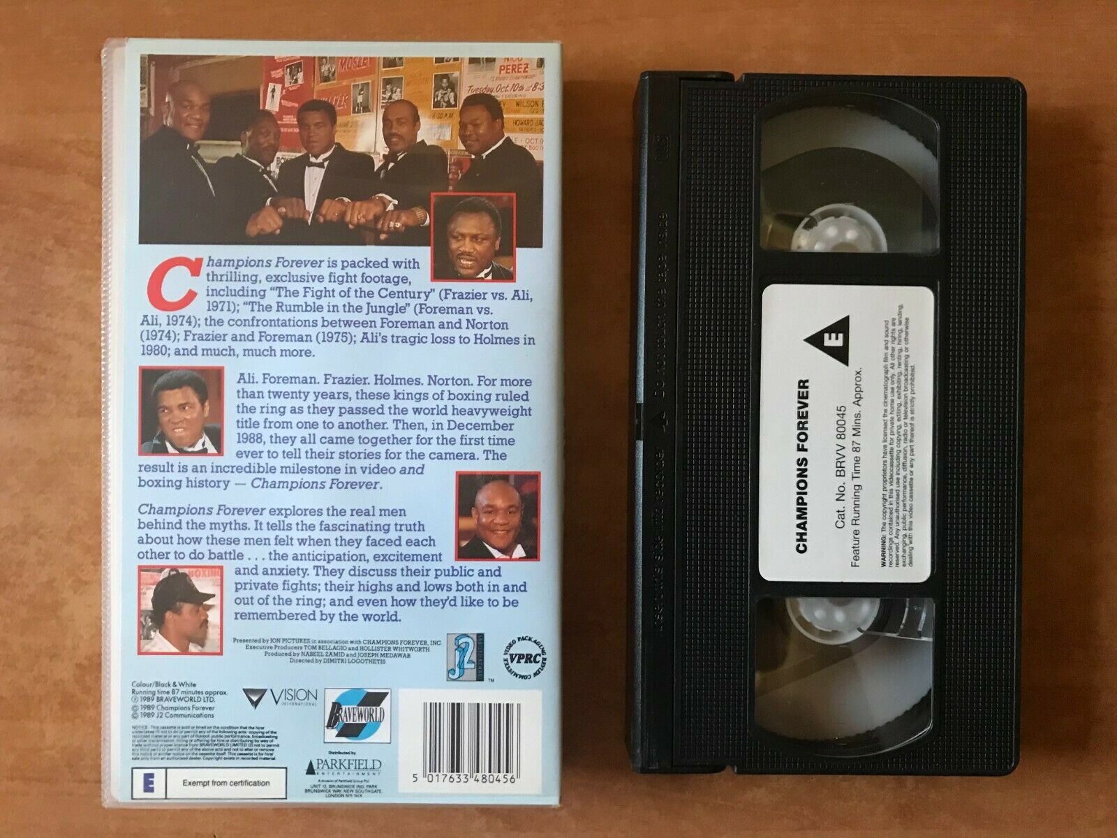 Champions Forever: Muhammad Ali - George Foreman - Joe Frazier - Boxing - VHS-