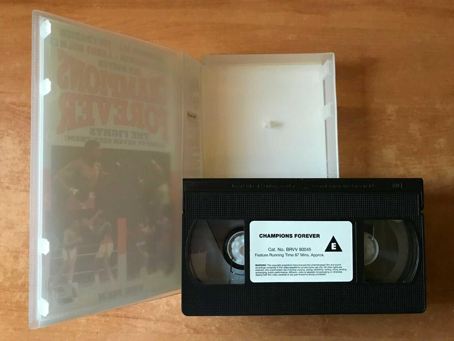 Champions Forever: Muhammad Ali - George Foreman - Joe Frazier - Boxing - VHS-