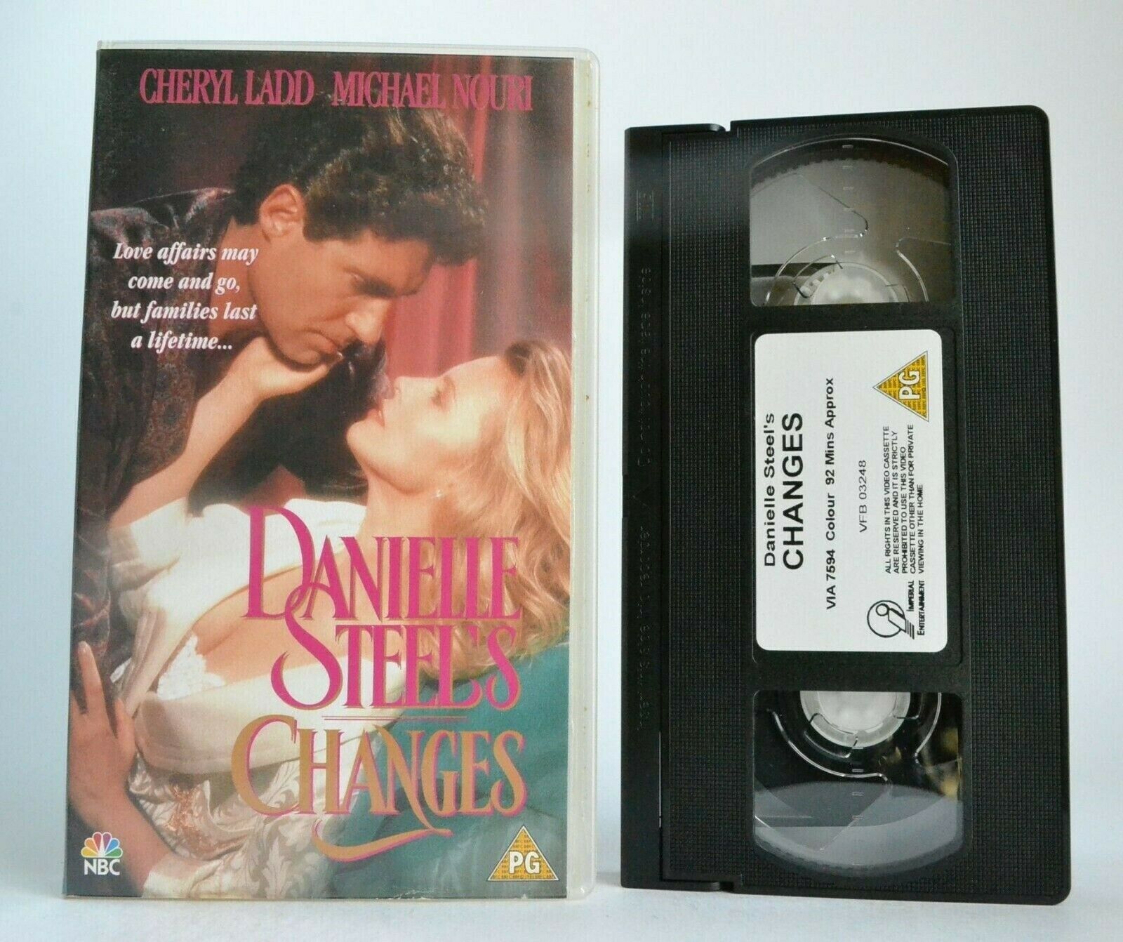 Changes: By Danielle Steel - Romantic Drama - Cheryl Ladd/Michael Nouri - VHS-