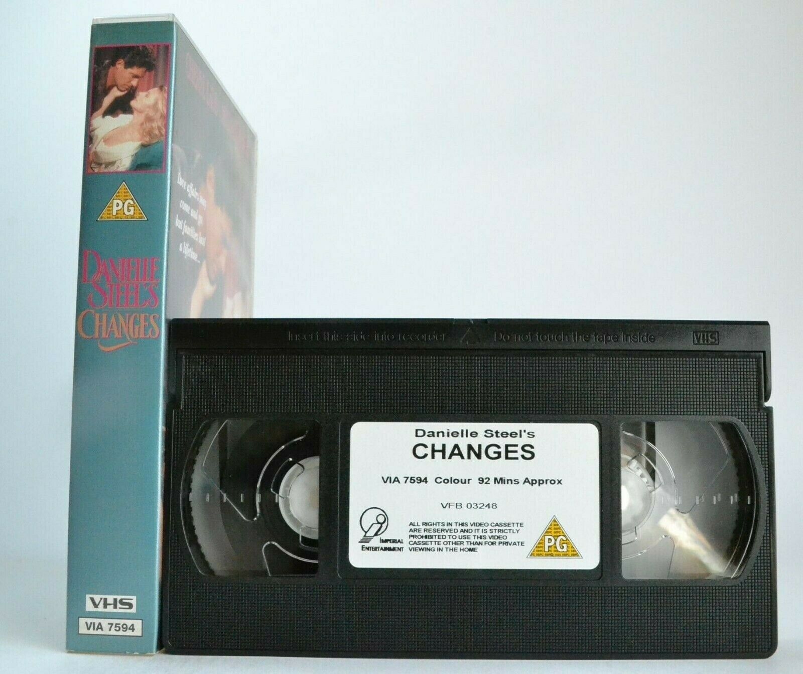 Changes: By Danielle Steel - Romantic Drama - Cheryl Ladd/Michael Nouri - VHS-