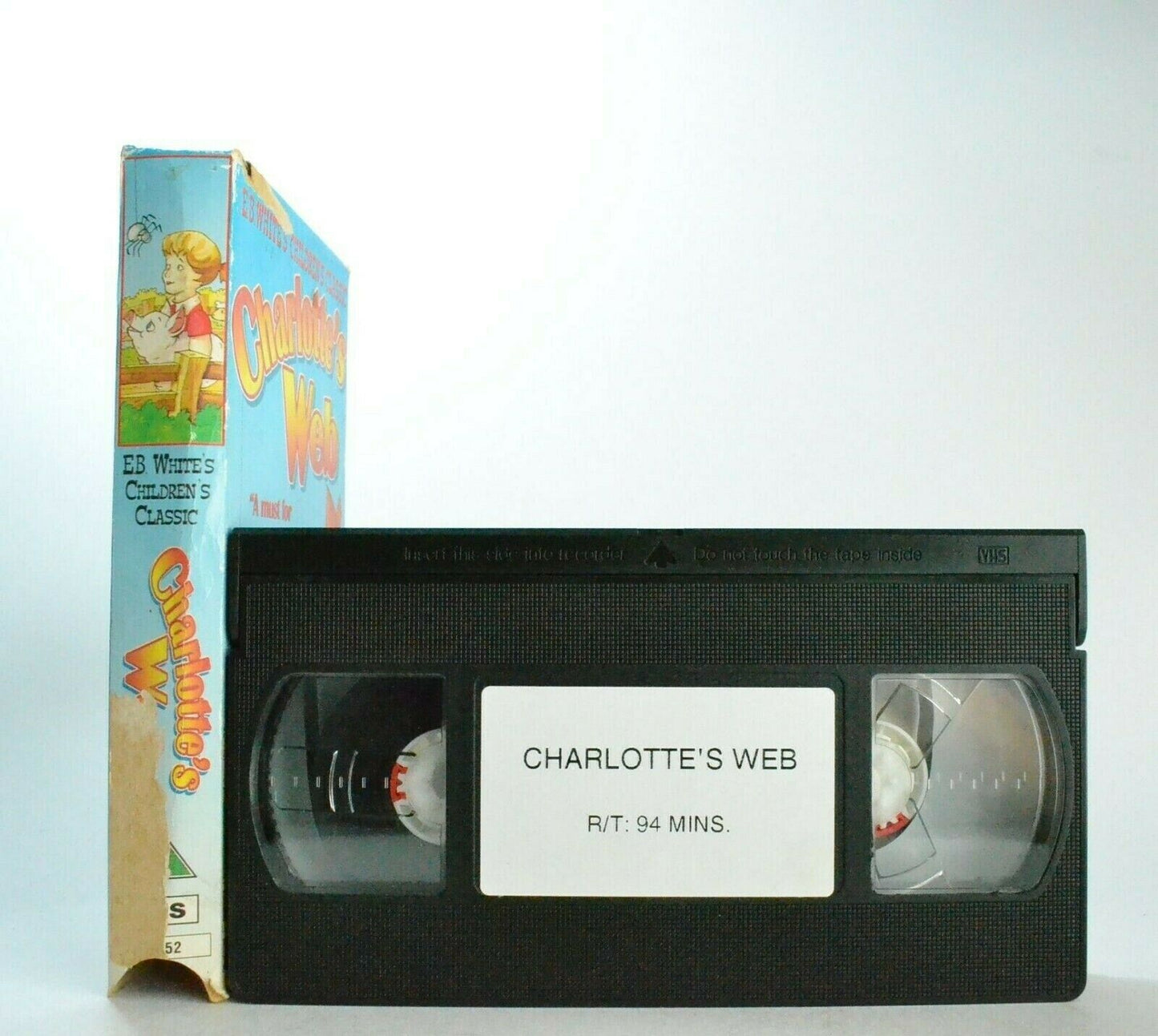 Charlotte's Web; [E. B. White] Carton Box - Animated - Children's Classic - Pal VHS-