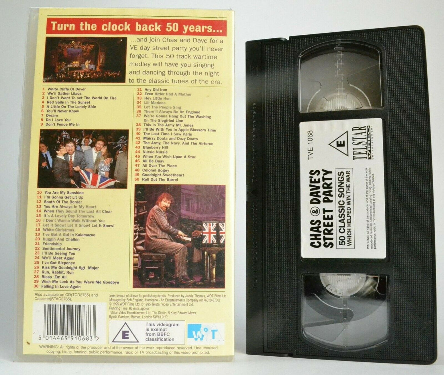 Chas & Dave's Street Party - Classic War Songs - Live Performance - Music - VHS-