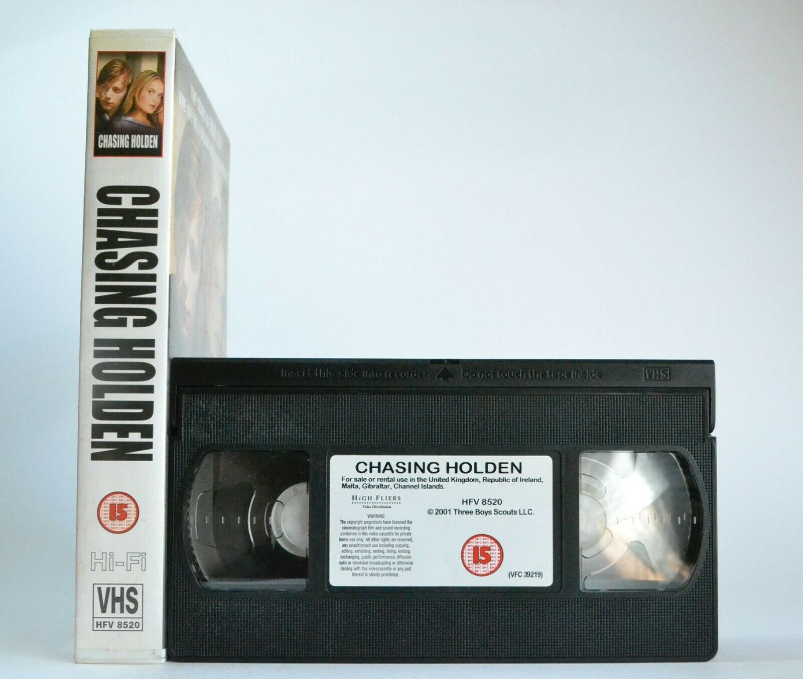 Chasing Holden (2003): Crime Drama - Large Box - Dj Qualls/R.Blanchard - Pal VHS-