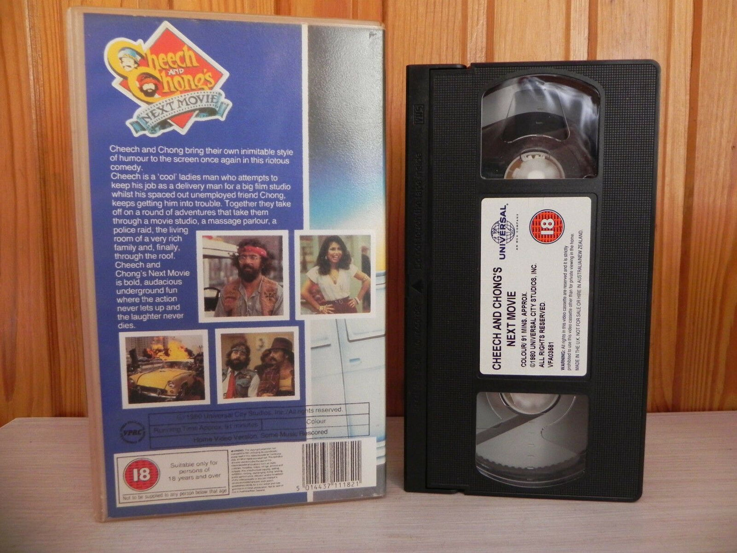 Cheech And Chong's: The Movie - CIC Video - Stoner Comedy - Underground Fun - VHS-