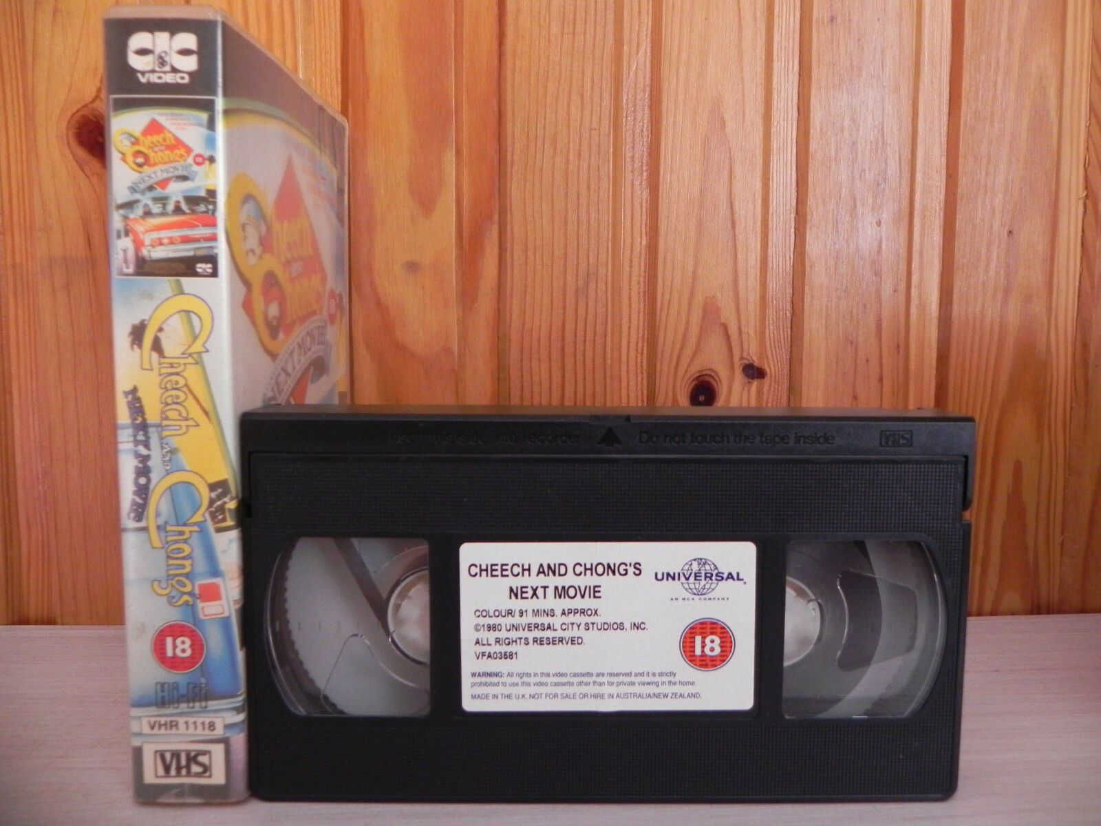 Cheech And Chong's: The Movie - CIC Video - Stoner Comedy - Underground Fun - VHS-