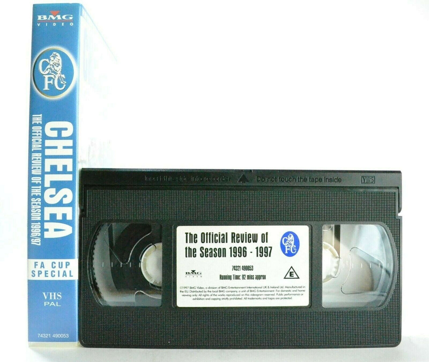 Chelsea FC: 1996/97 Season Review - FA Cup Special - Football - Sports - Pal VHS-