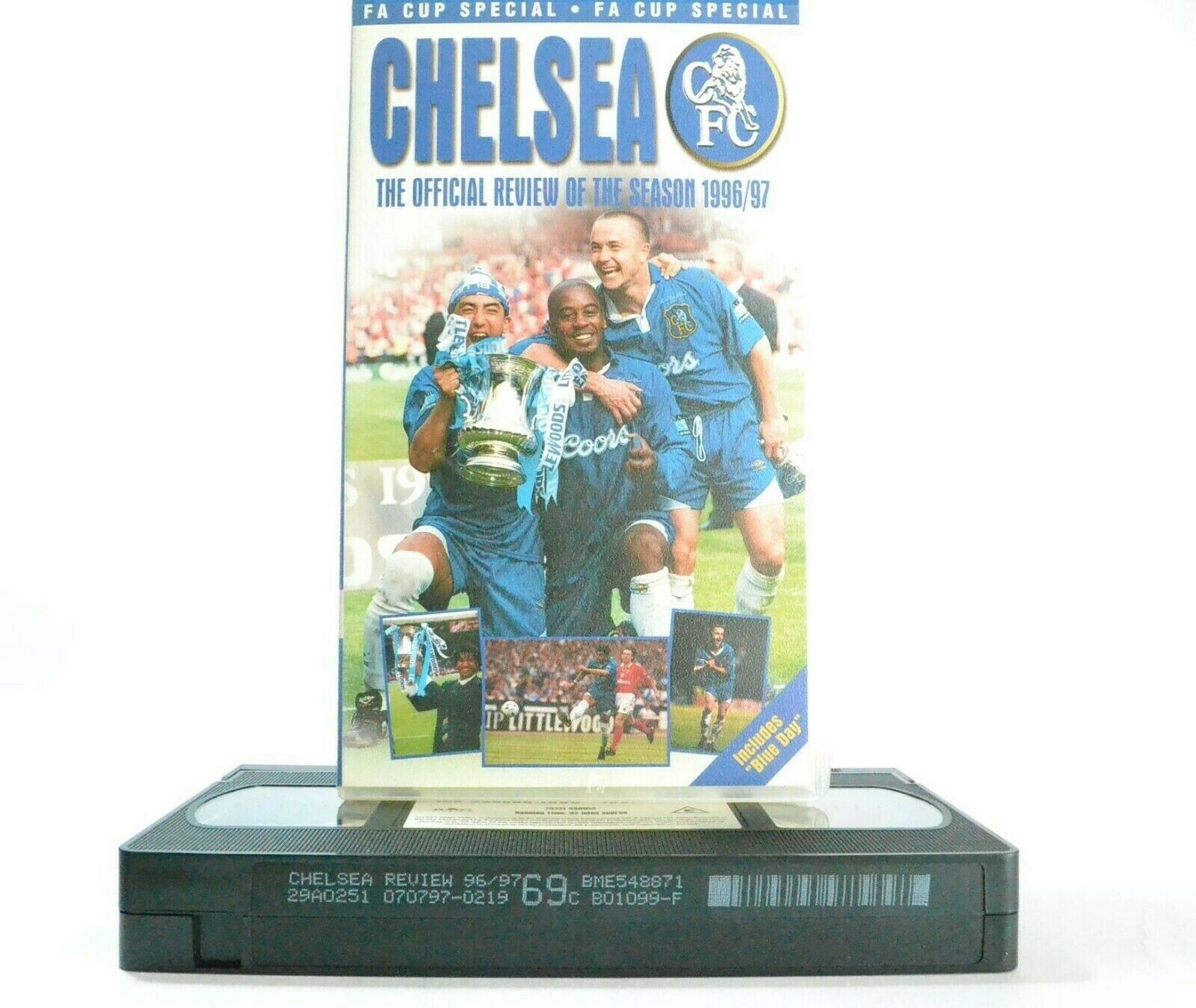 Chelsea FC: 1996/97 Season Review - FA Cup Special - Football - Sports - Pal VHS-