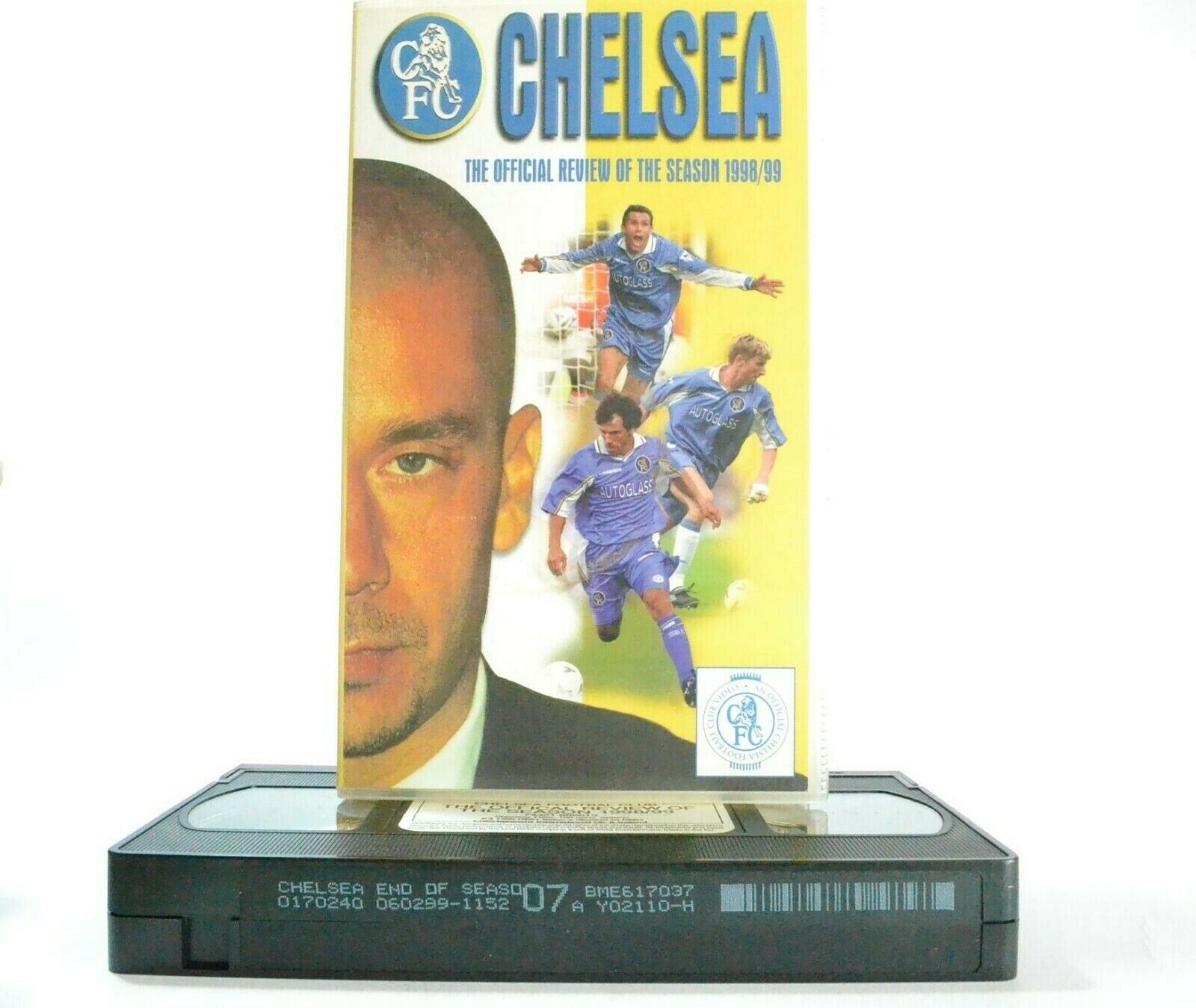 Chelsea FC: 1998/99 Season Review - Documentary - Football - Sports - Pal VHS-