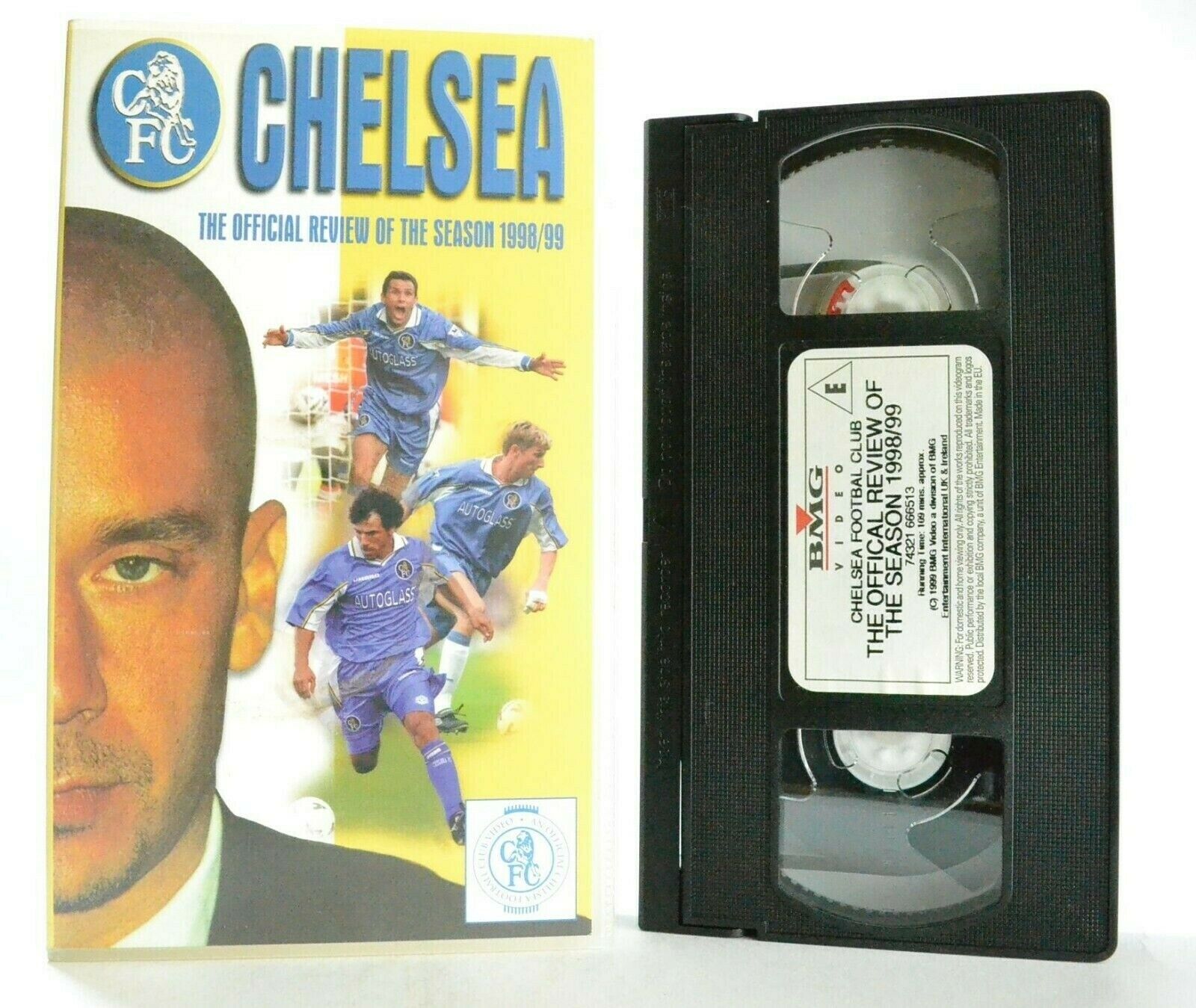 Chelsea FC: 1998/99 Season Review - Documentary - Football - Sports - Pal VHS-