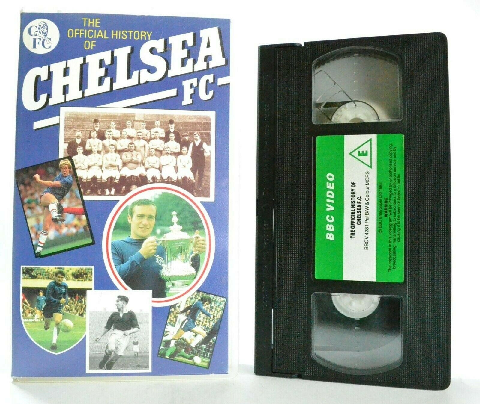 Chelsea FC: Official History - Narrated By Gerald Sinstadt - Documentary - VHS-