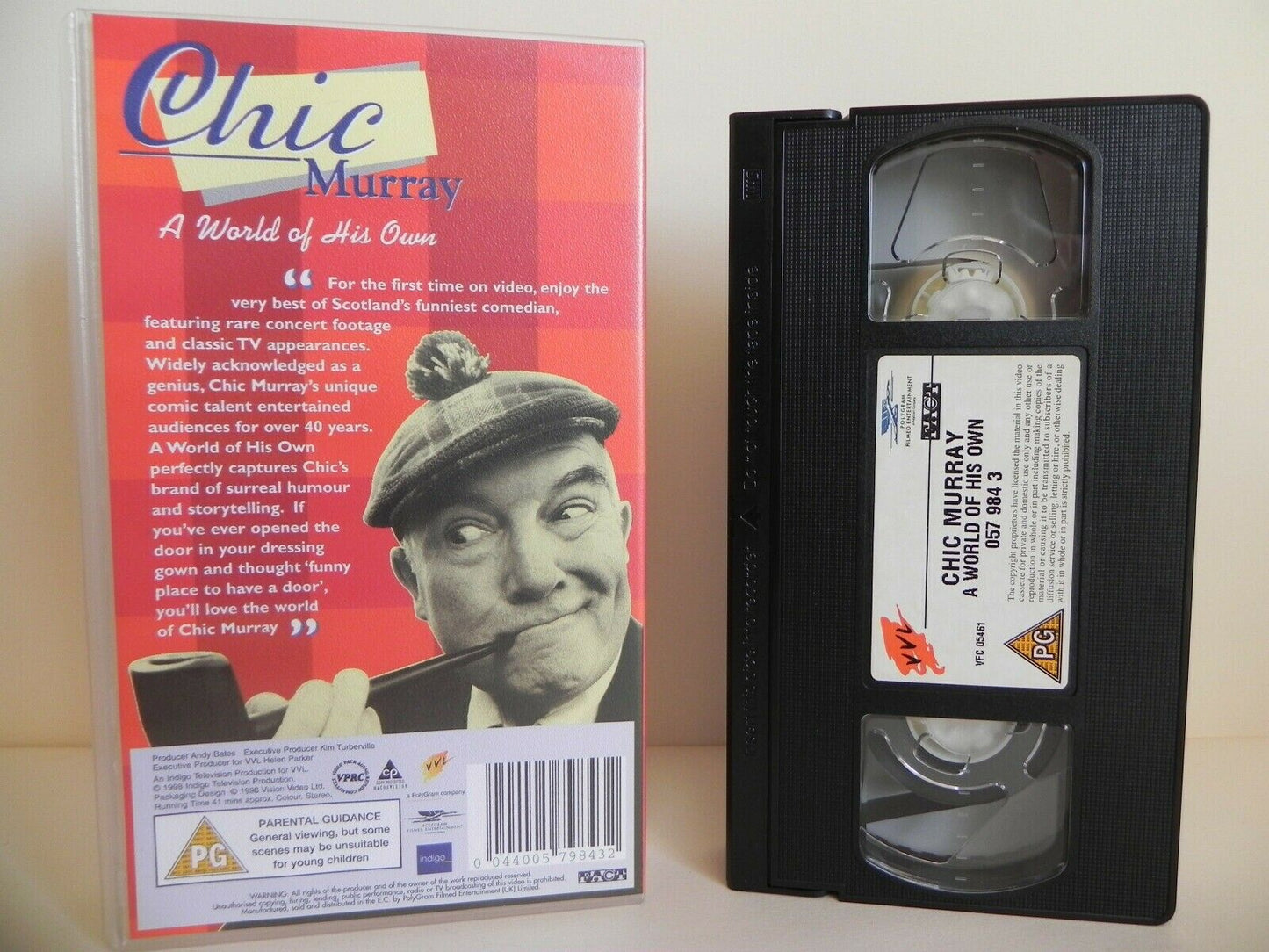 Chic Murray - A World Of His Own - Scotland's Funniest Comedian - Genius - VHS-