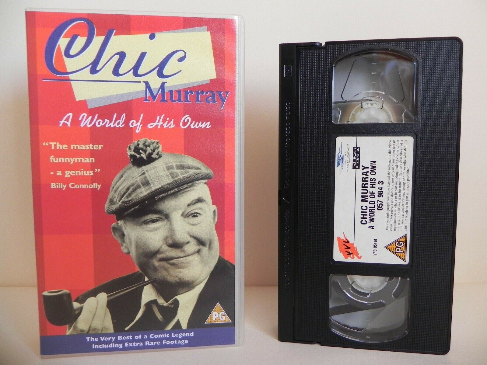 Chic Murray - A World Of His Own - Scotland's Funniest Comedian - Genius - VHS-