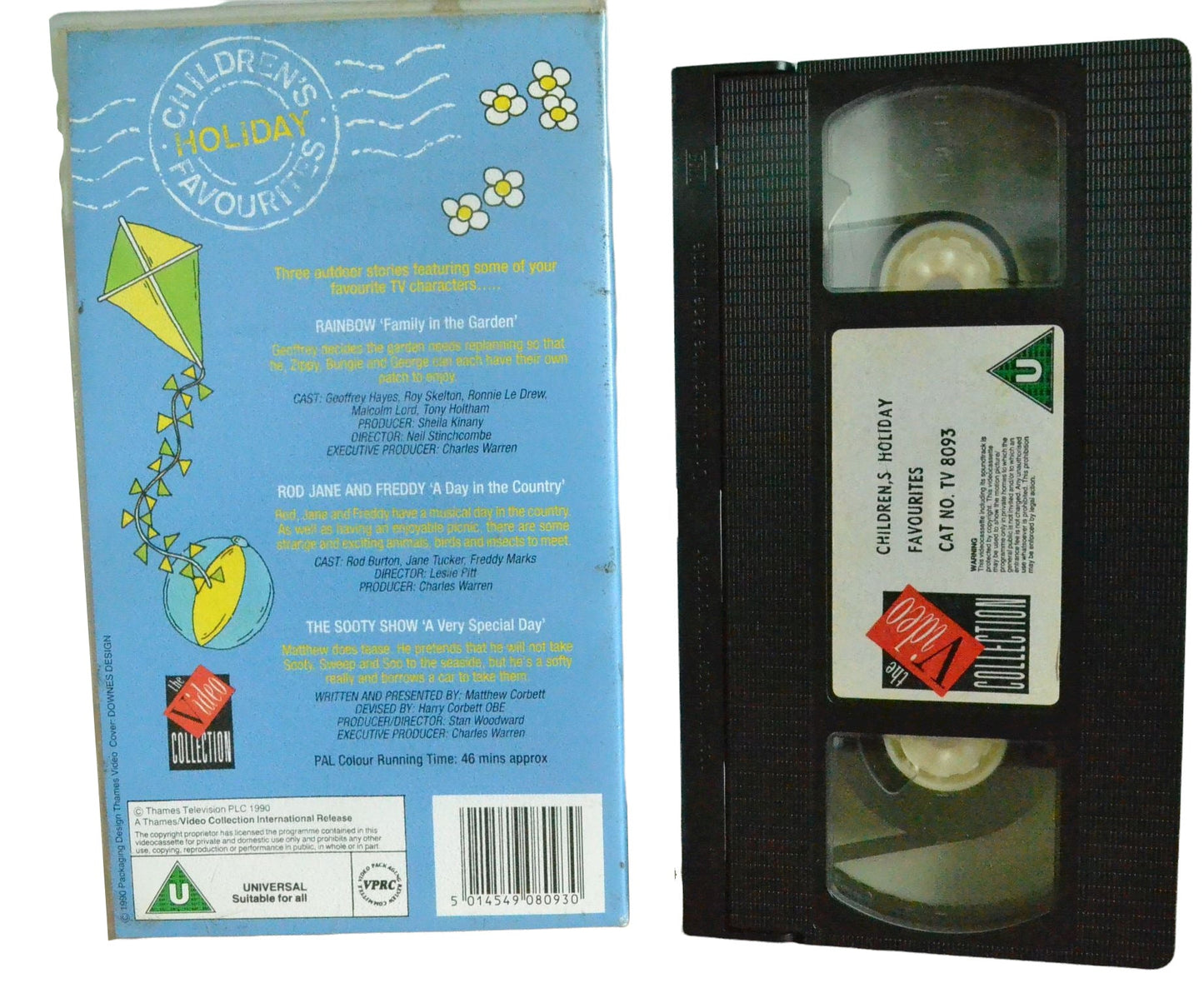 Children's Holiday Favourites - The Video Collection - Children's - Pal VHS-