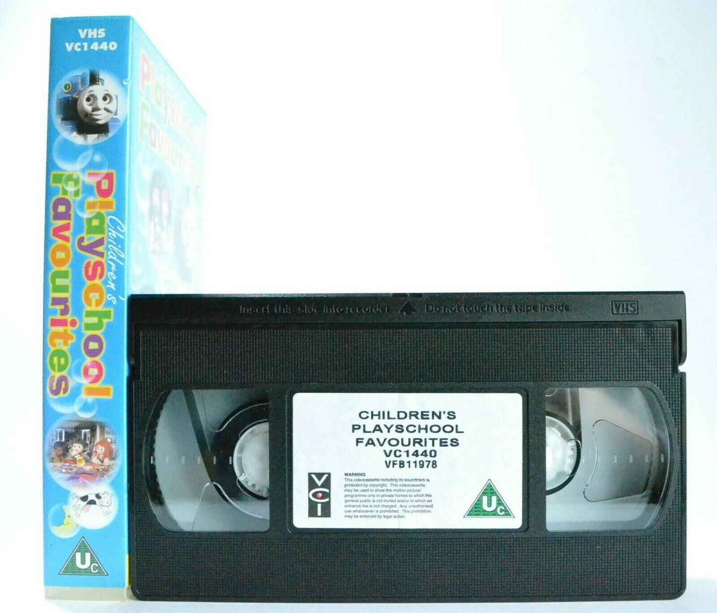 Children's Playschool Favourites: Tots T.V. Thomas, Rosie, Sooty, Brum - Pal VHS-