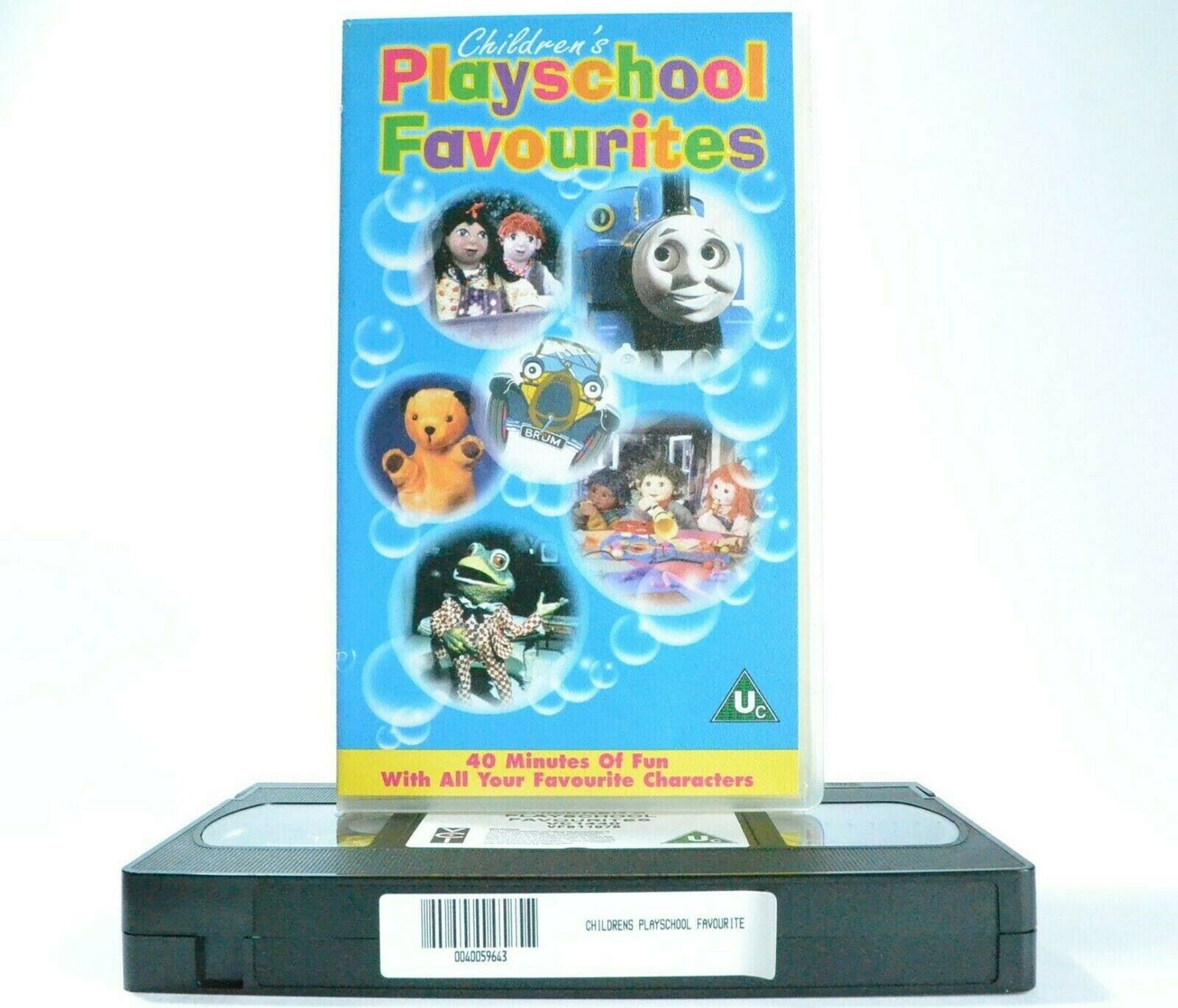 Children's Playschool Favourites: Tots T.V. Thomas, Rosie, Sooty, Brum - Pal VHS-