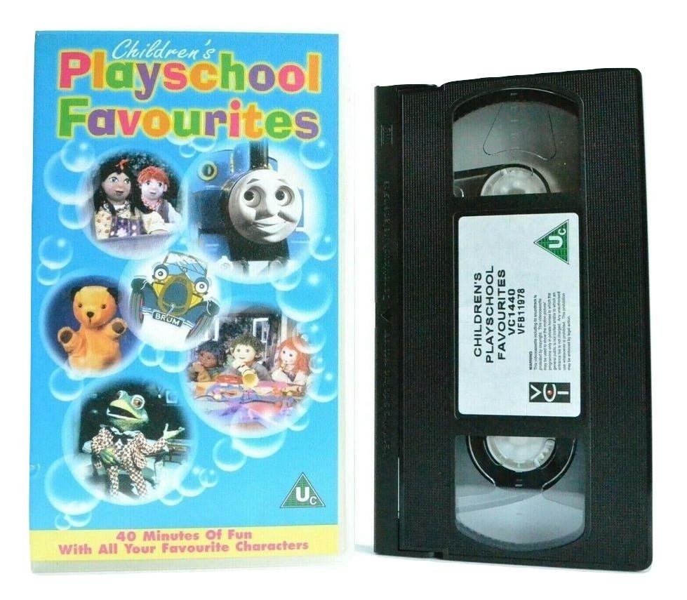 Children's Playschool Favourites: Tots T.V. Thomas, Rosie, Sooty, Brum - Pal VHS-