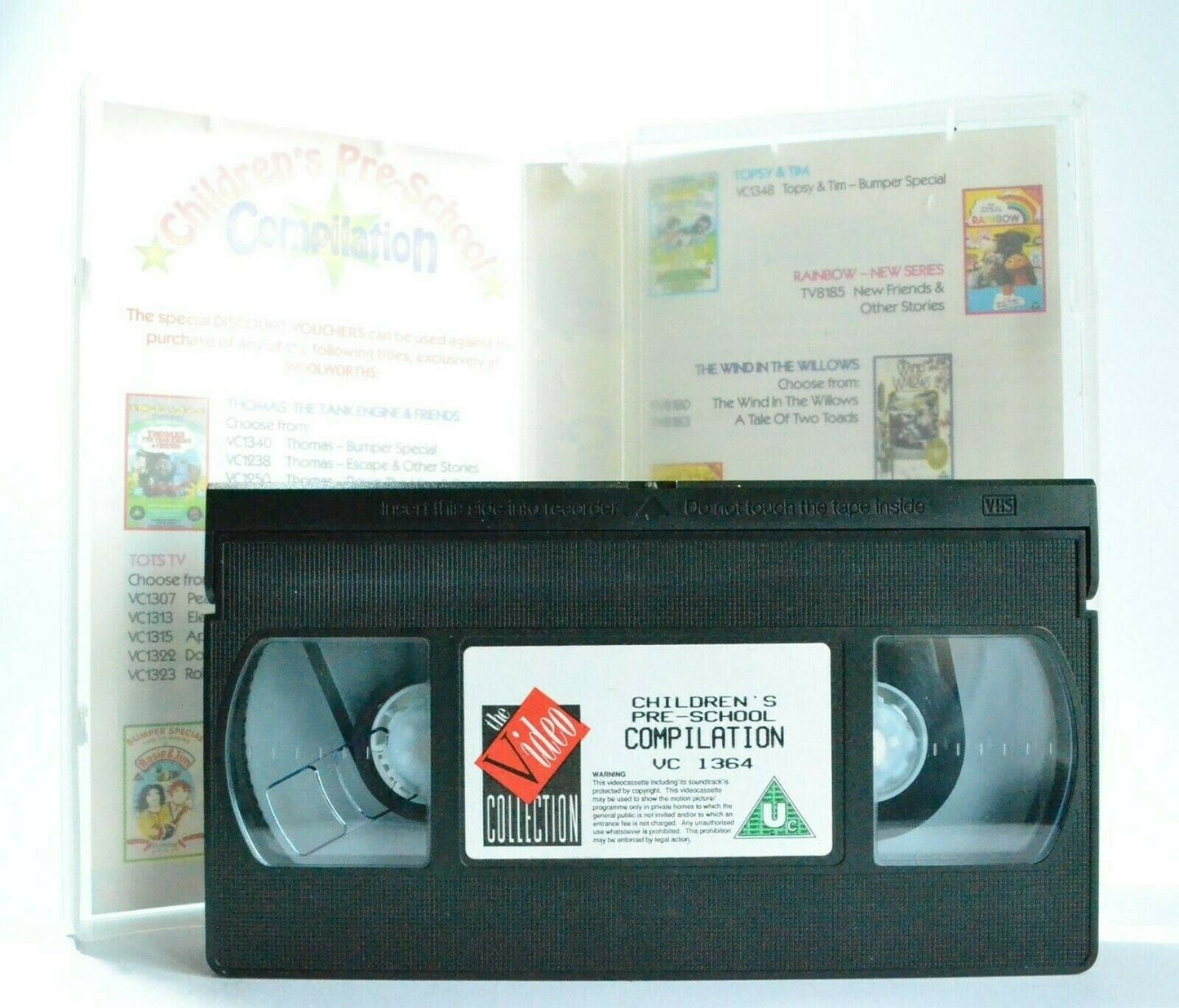 Children's Pre-School Compilation: Thomas, Sooty, Tots T.V., Rosie & Jim - VHS-