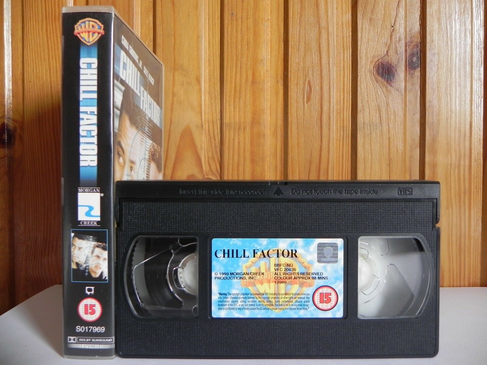 Chill Factor - Warner Home - Action - Cuba Gooding, Jr. Skeet Urlich - Pal VHS-