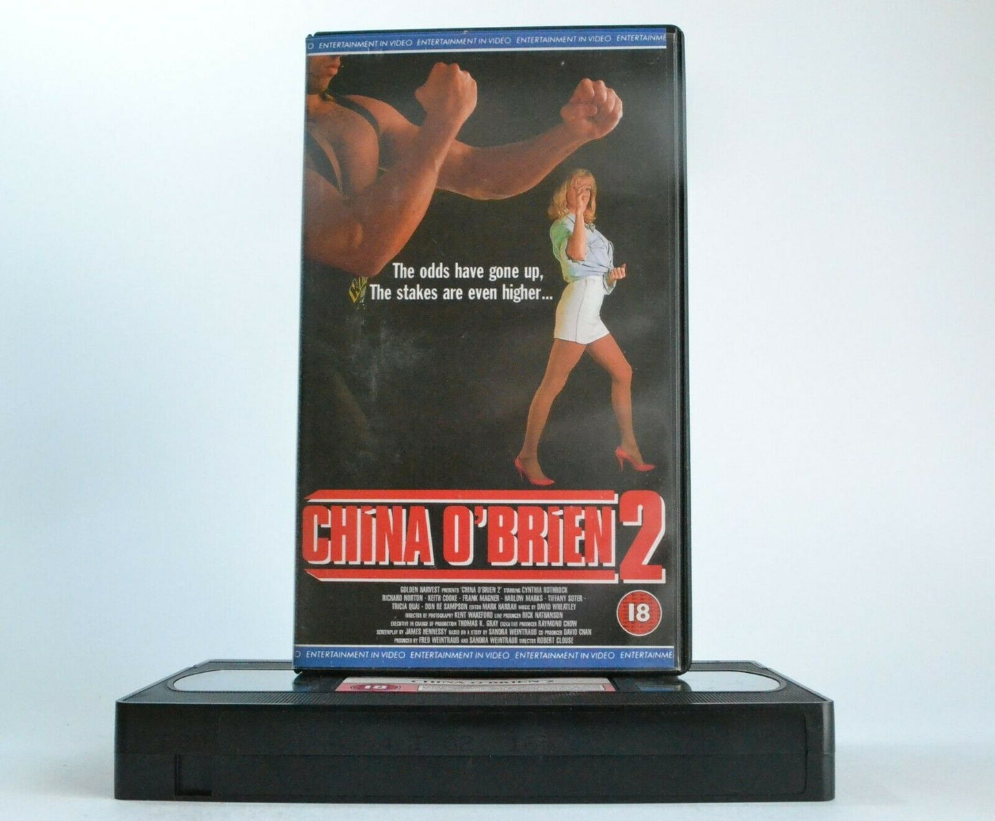 China O'Brien 2: Justice-Vengeance,Martial Arts Skills - Cynthia Rothrock - VHS-