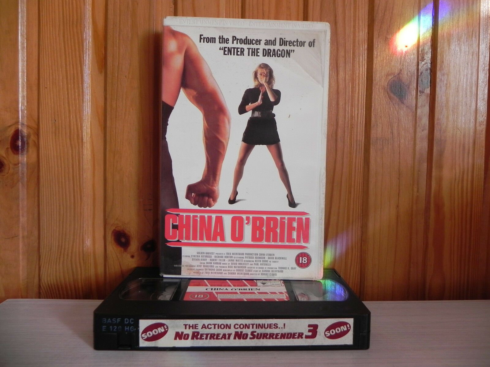 China O'Brien - Classic Action - Martial Arts - Rothrock - EVV Video - Pal VHS-