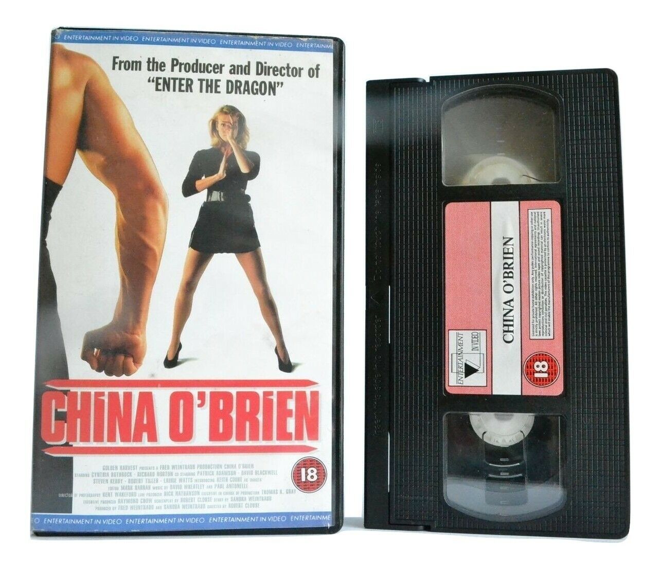 China O'Brien: Martial Action - Cynthia Rothrock / Richard Norton (1988) - Pal VHS-