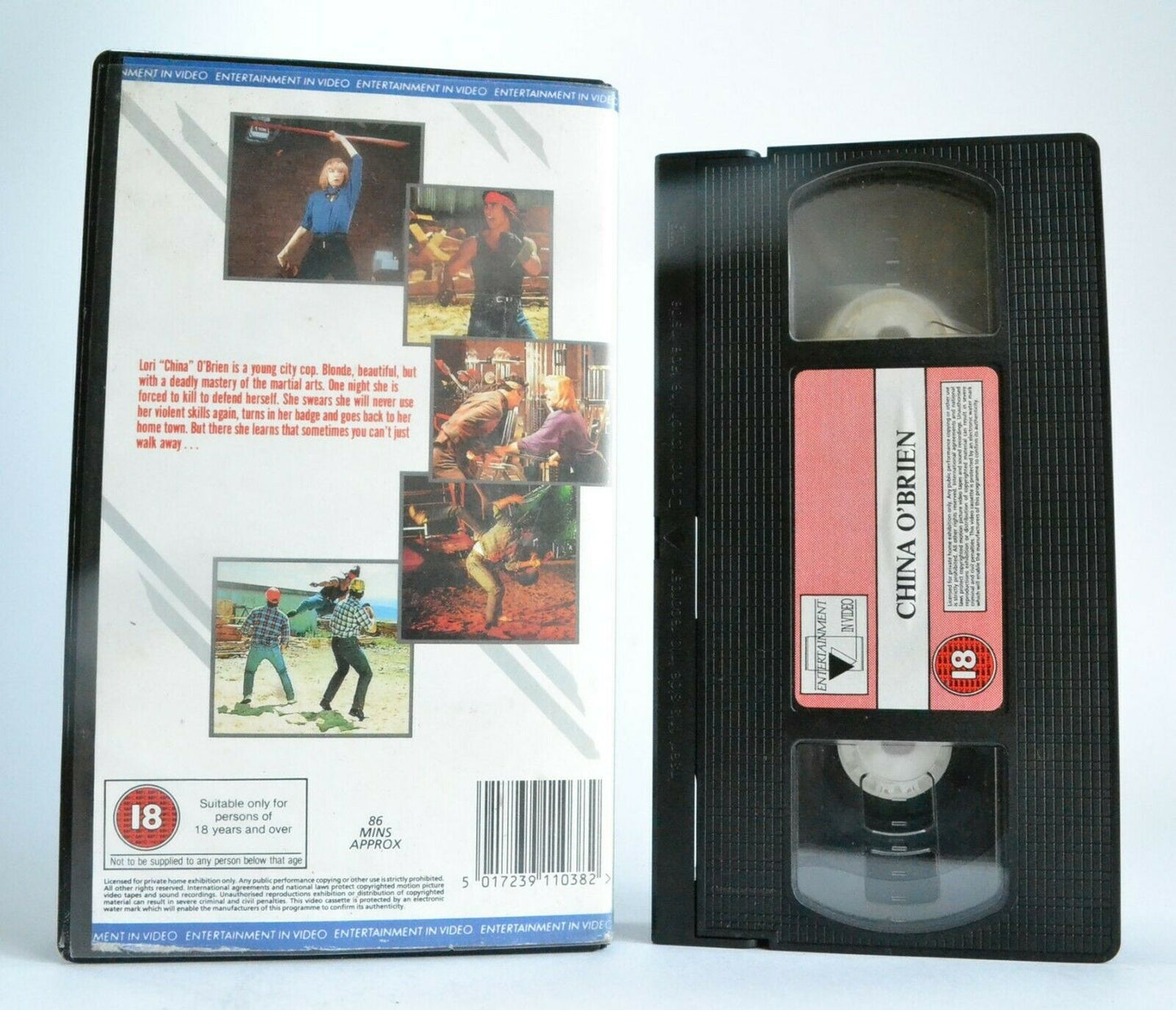 China O'Brien: Martial Action - Cynthia Rothrock / Richard Norton (1988) - Pal VHS-