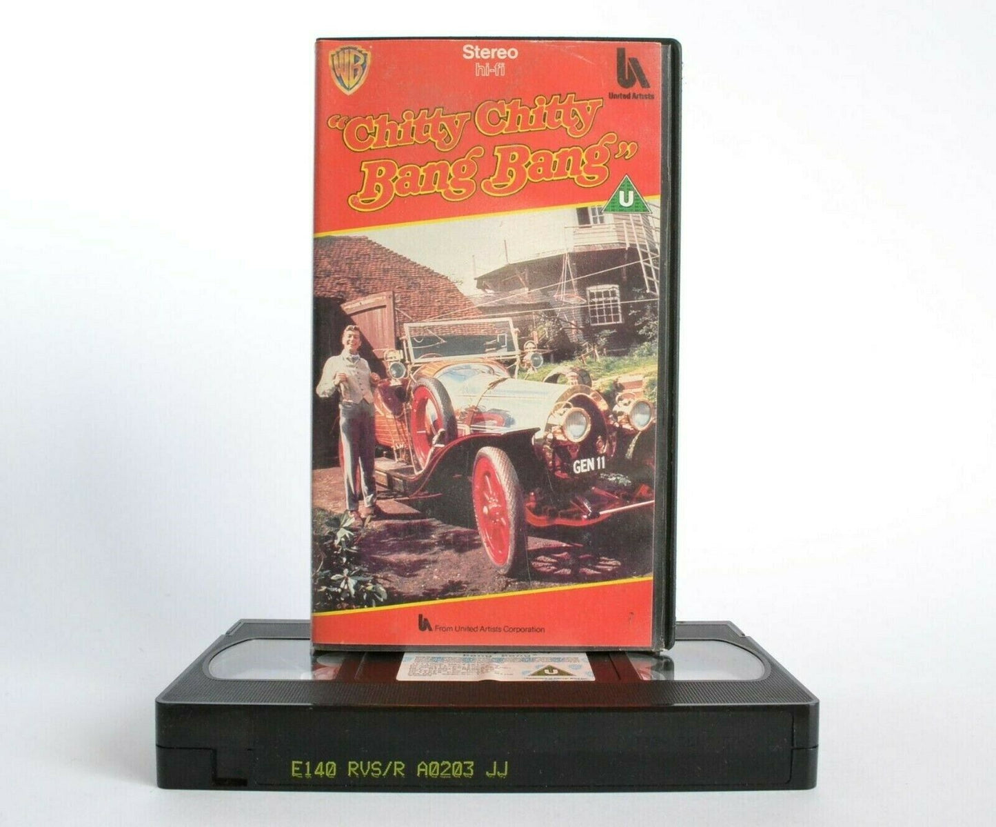 Chitty Chitty Bang Bang: Inventions & Adventures - D.Van Dyke - Kids - Pal VHS-