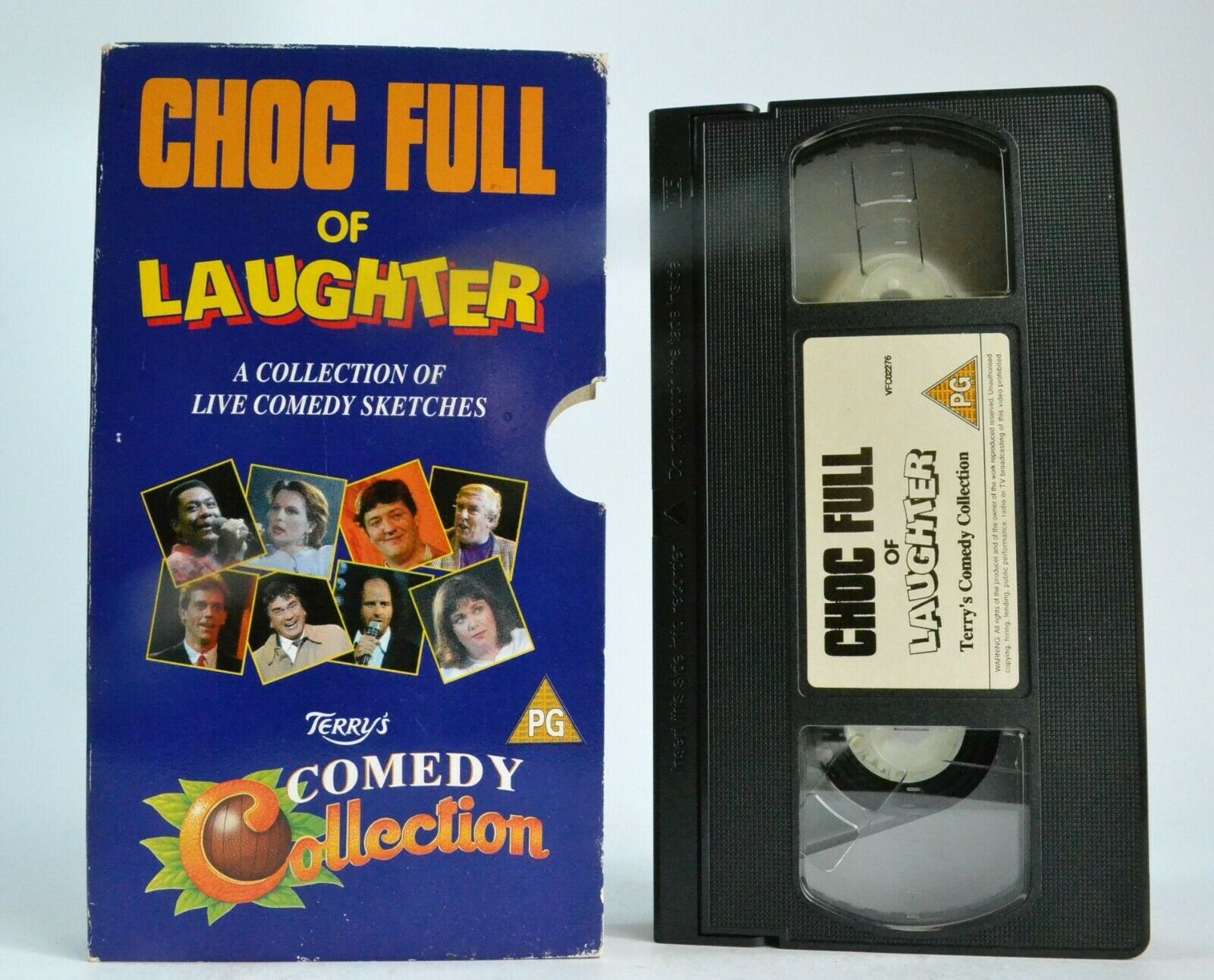 Choc Full Of Laughter [Comedy Sketches Collection] Cartonbox - Lenny Henry - VHS-