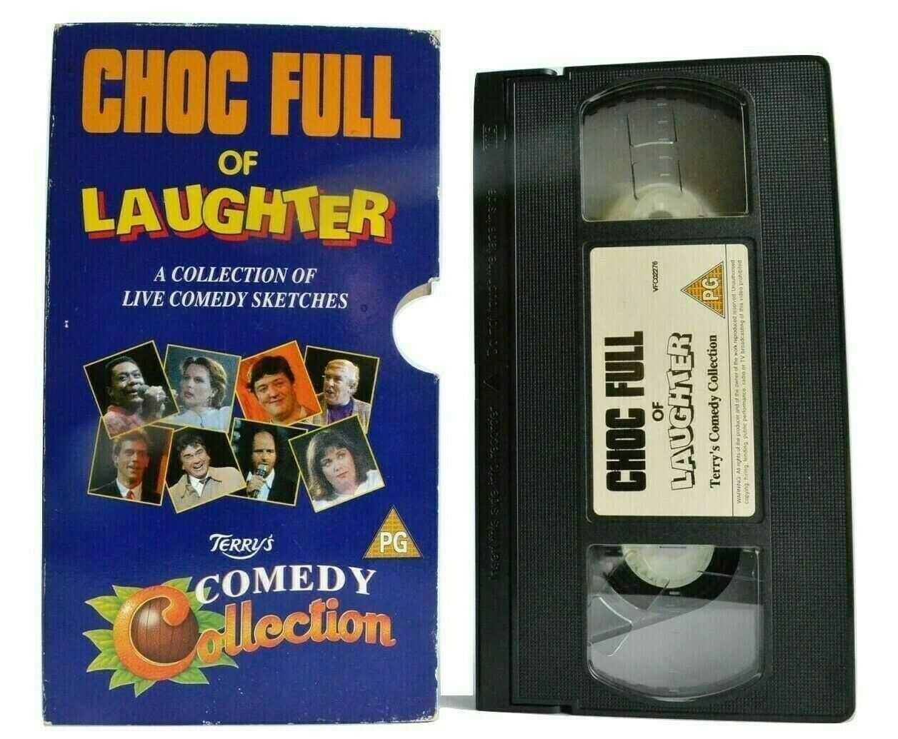 Choc Full Of Laughter [Comedy Sketches Collection] Cartonbox - Lenny Henry - VHS-