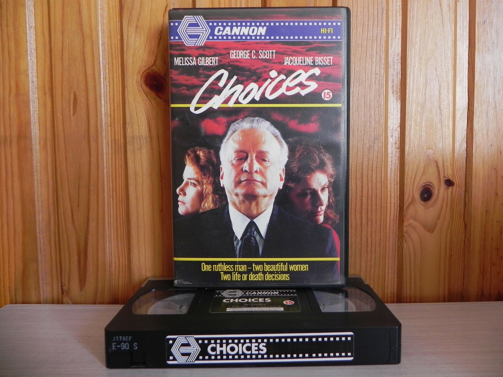 Choices - Cannon Release - Big Box - 1986 - Crime Drama - Pre Cert - Pal VHS-