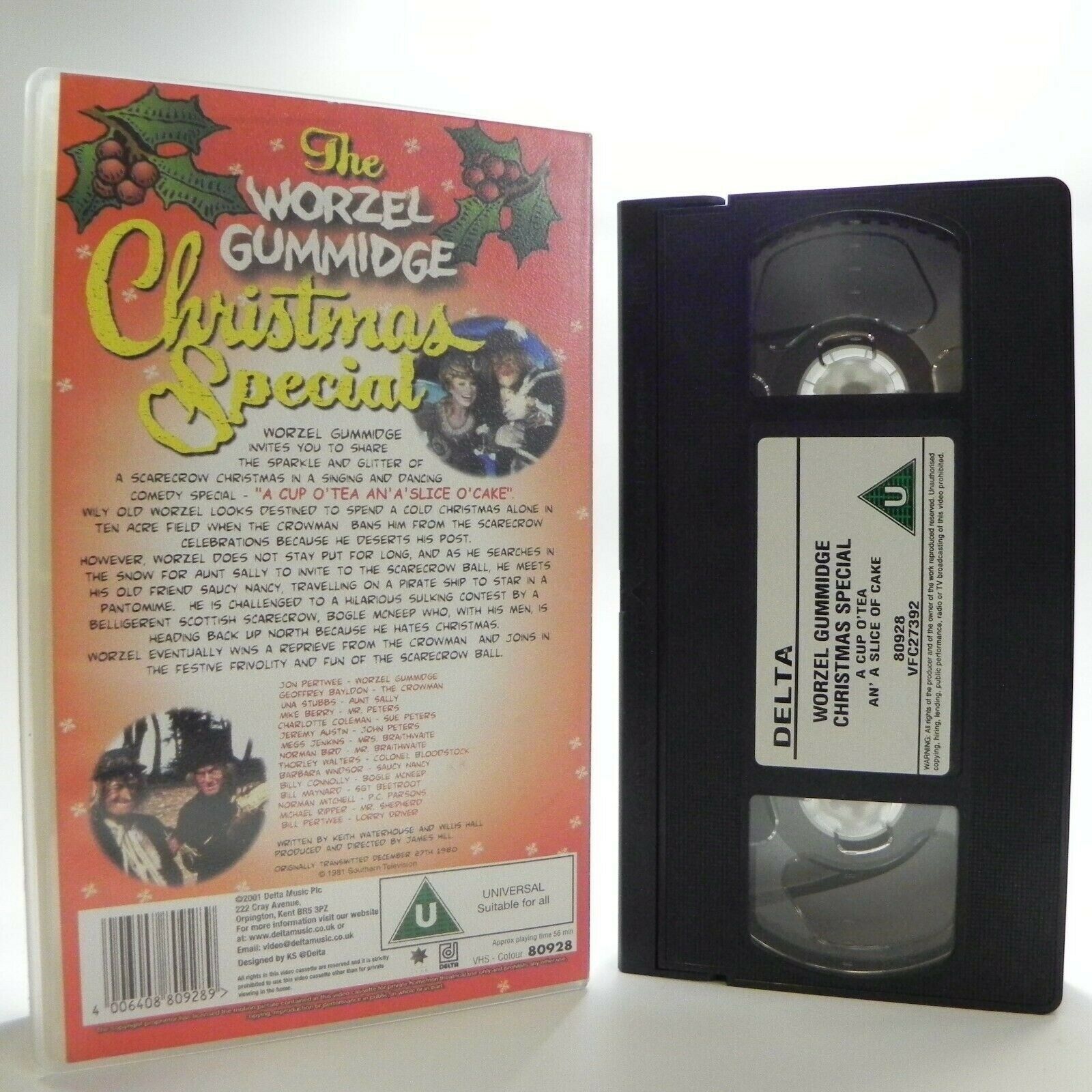 Christmas Special: By Worzel Gummidge - Comedy Special - Children's - Pal VHS-