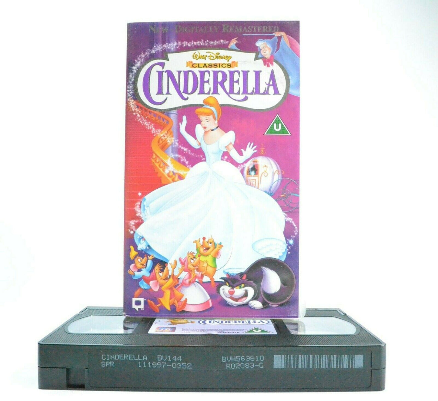 Cinderella - Walt Disney Classic - Timeless Story - Classic Adventure - Pal VHS-