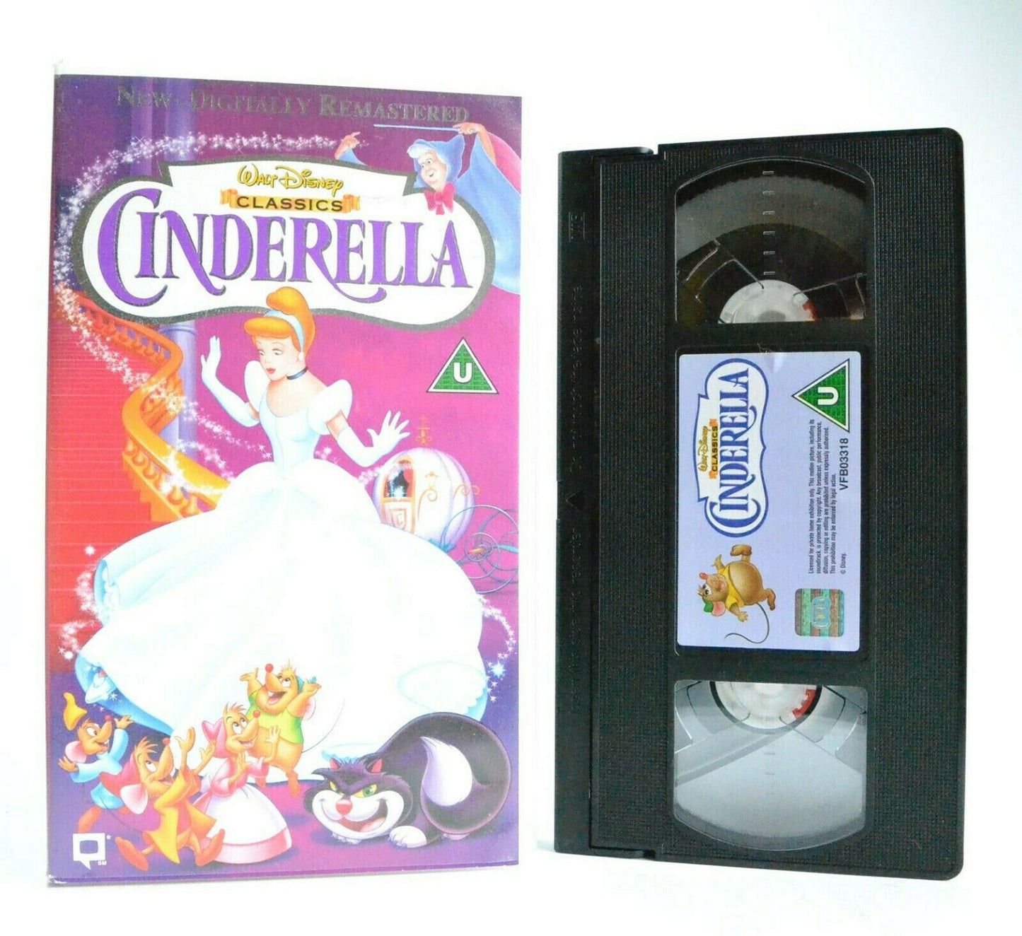 Cinderella - Walt Disney Classic - Timeless Story - Classic Adventure - Pal VHS-