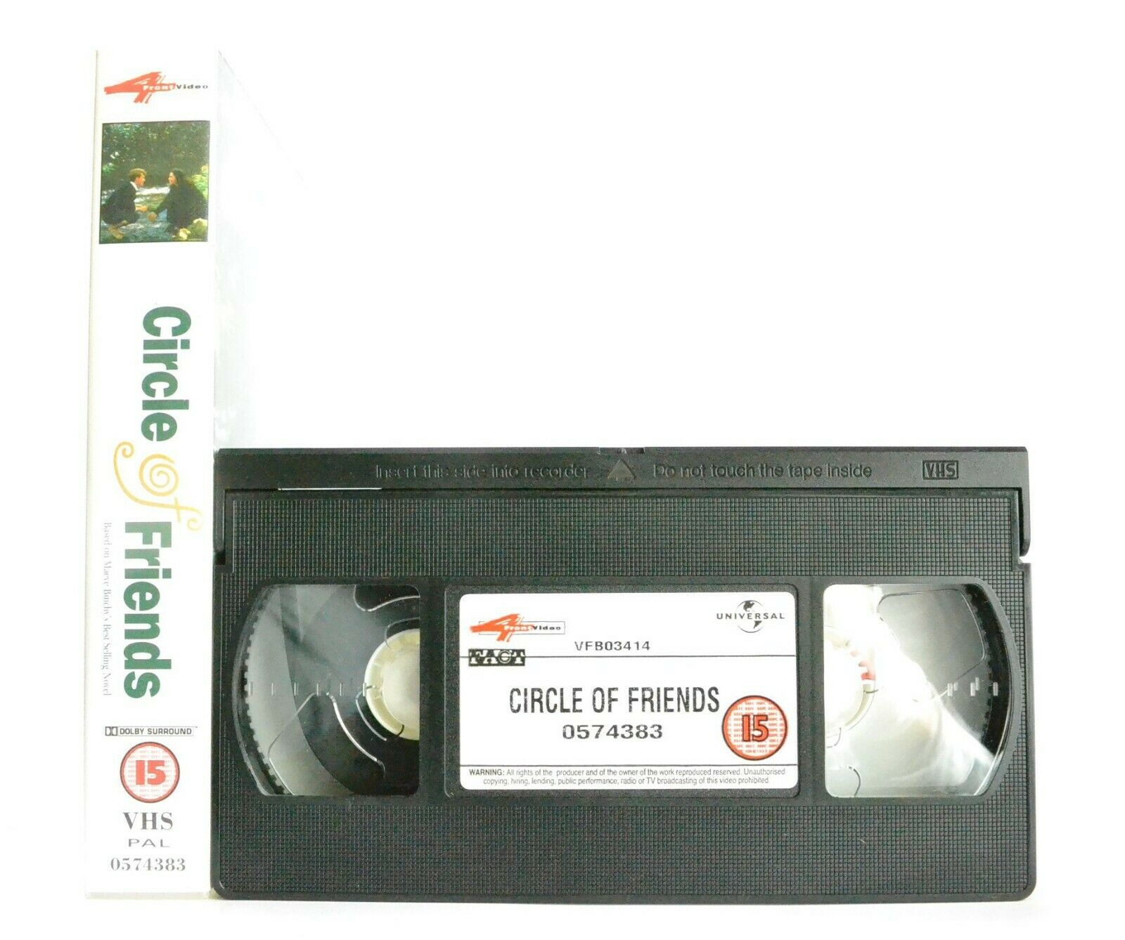 Circle Of Friends: Based On M.Binchy Novel - Romance/Drama - C.O'Donnell - VHS-