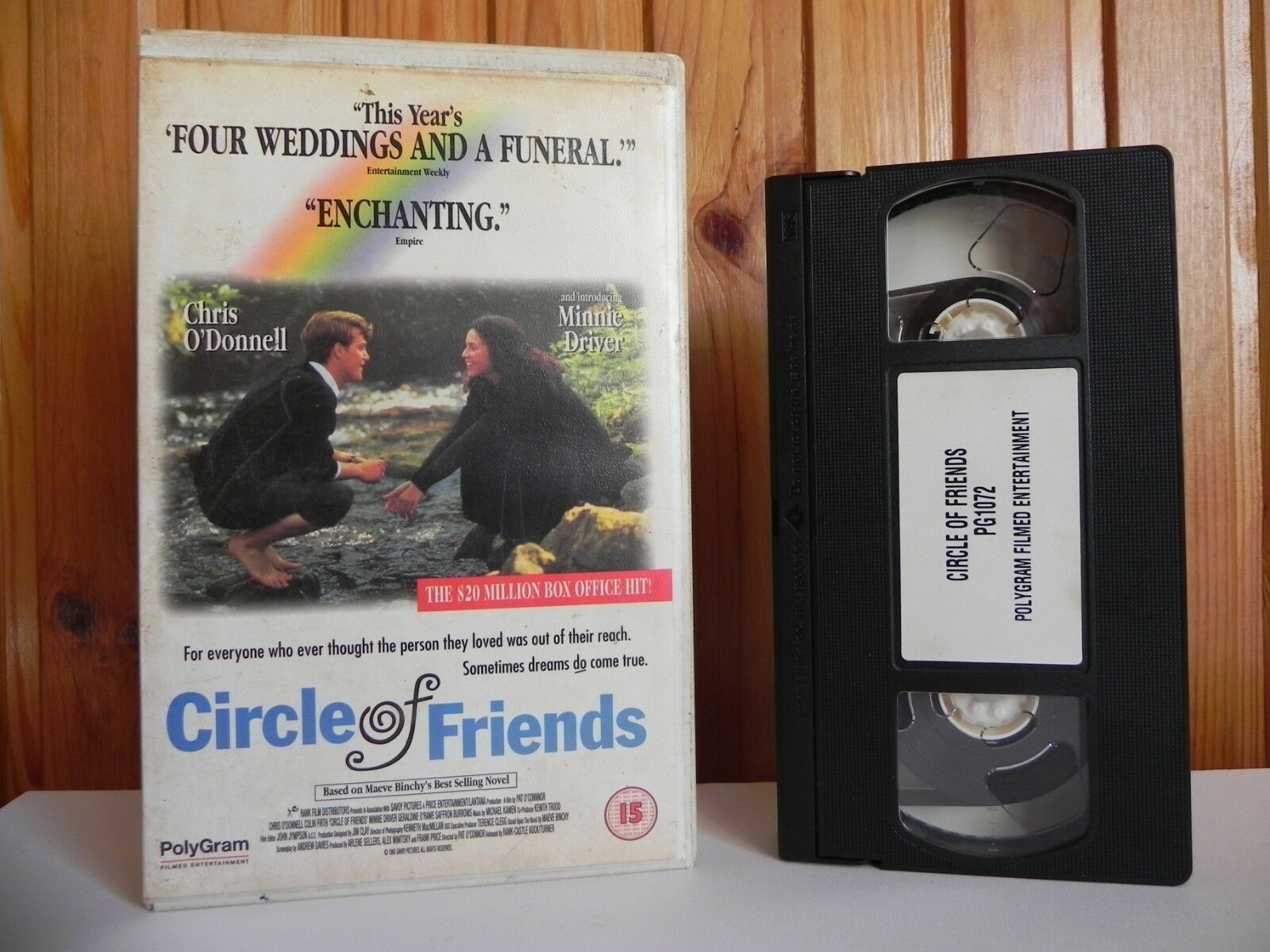 Circle Of Friends - Large Box - PolyGram - Romance - Comedy - Sample - Pal VHS-