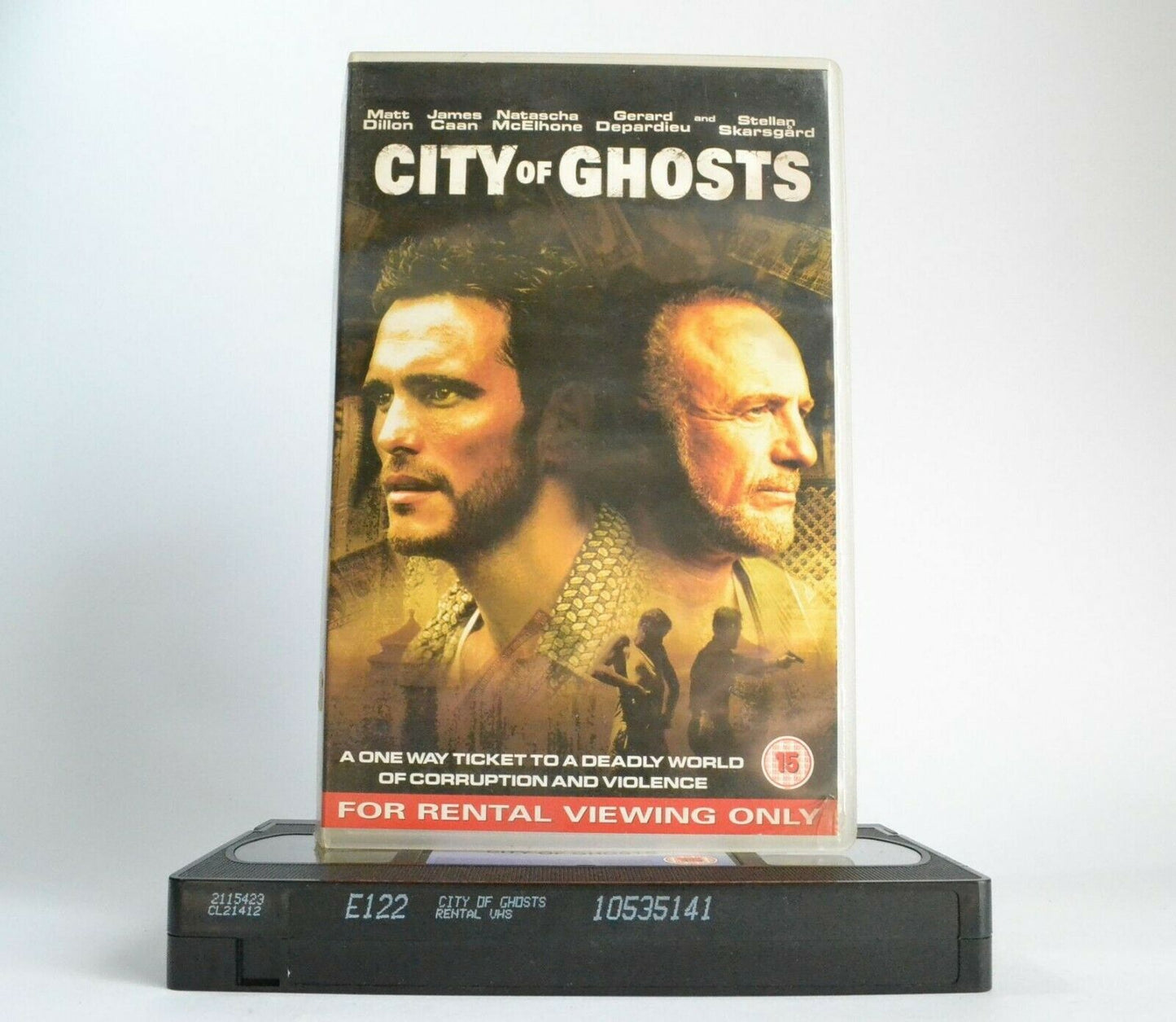 City Of Ghosts: Cambodian Hell - Large Box - Matt Dillon / James Caan - Pal VHS-