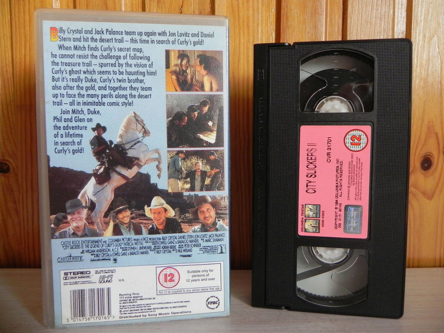 City Slickers 2 - The Legend Of Curly's Gold - Western/Comedy - Pal VHS-