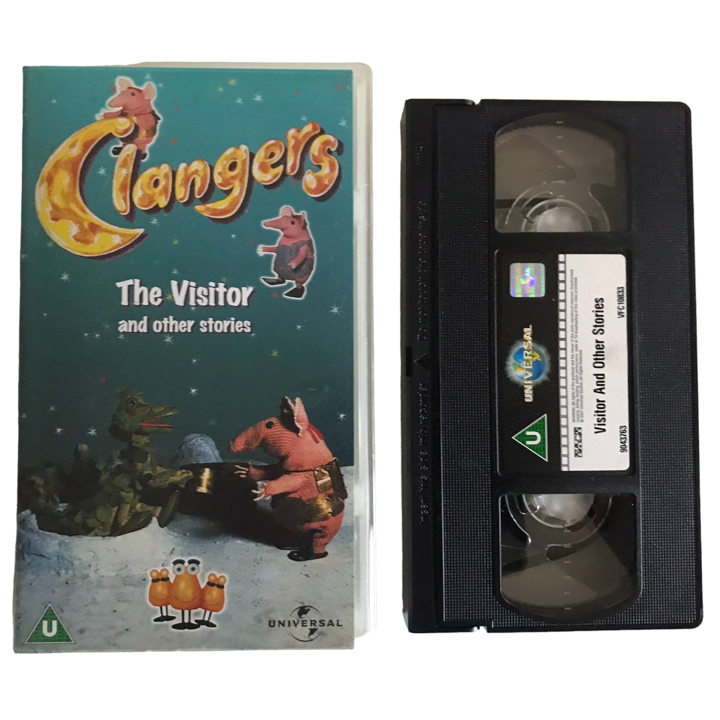 Clangers - Visitors And Other Stories - Universal - VFC10833 - Kids - Pal - VHS-