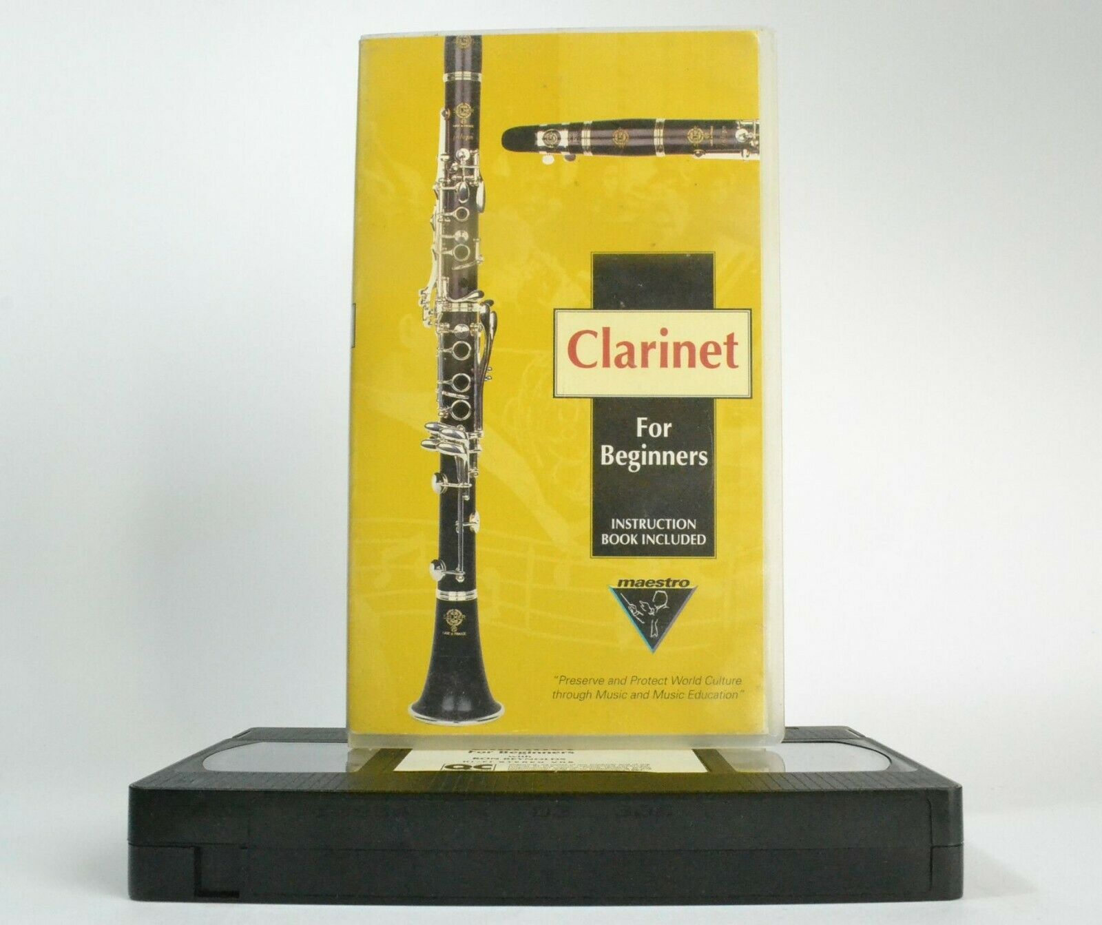 Clarinet For Beginners [Ron Reynolds]: Educational - Music Lessons - Pal VHS-