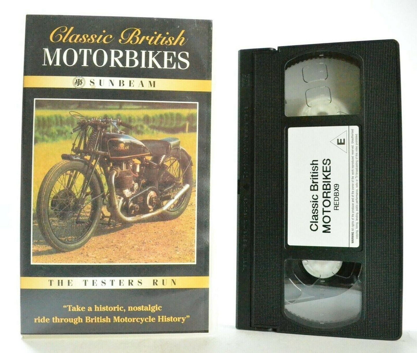 Classic British Motorbikes: The Testers Run - British Motorcycle History - VHS-