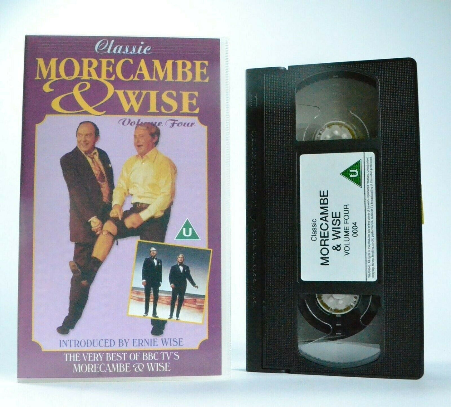 Classic Morecambe And Wise: Volume 4 - BBC TV Comedy Show - The Best Of - VHS-