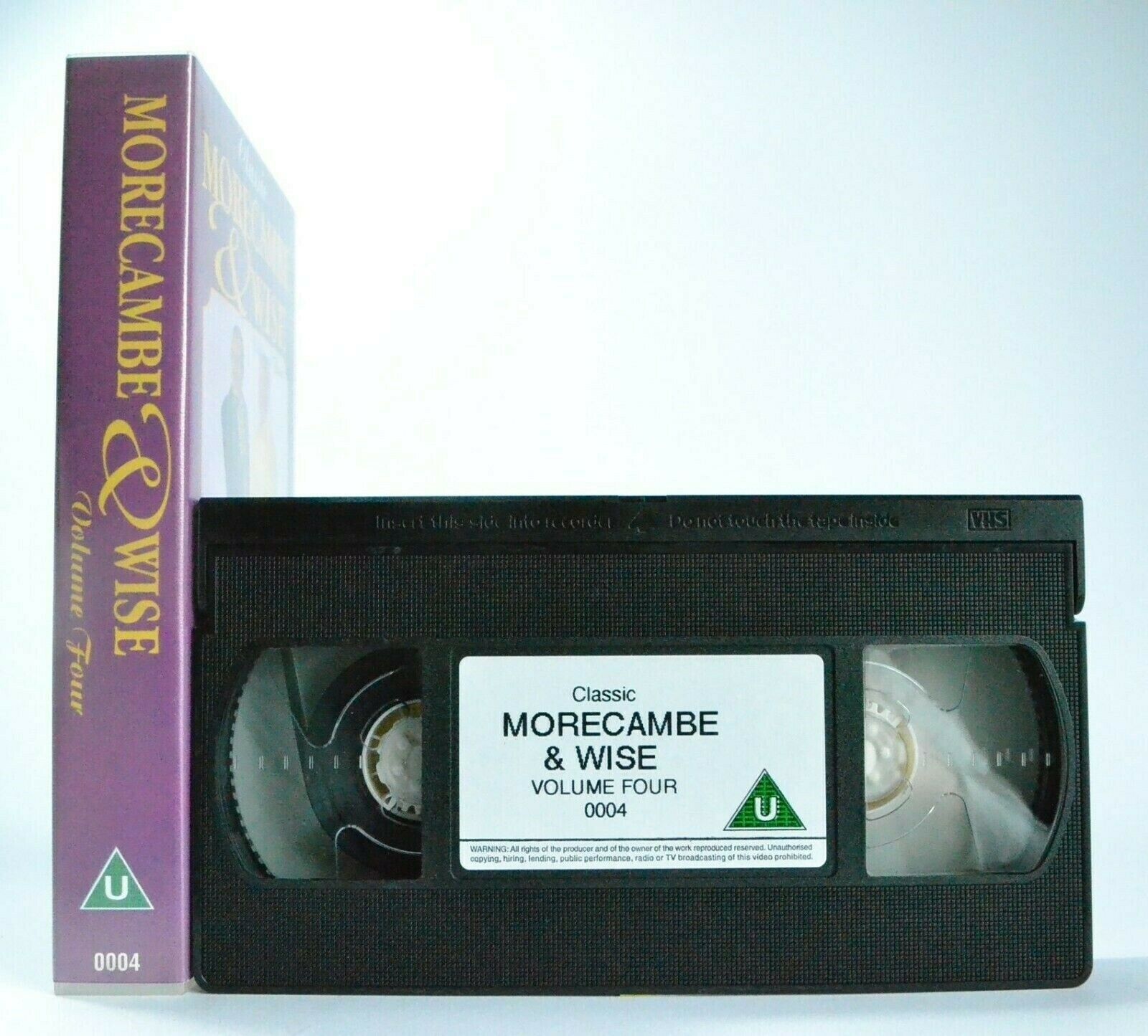 Classic Morecambe And Wise: Volume 4 - BBC TV Comedy Show - The Best Of - VHS-