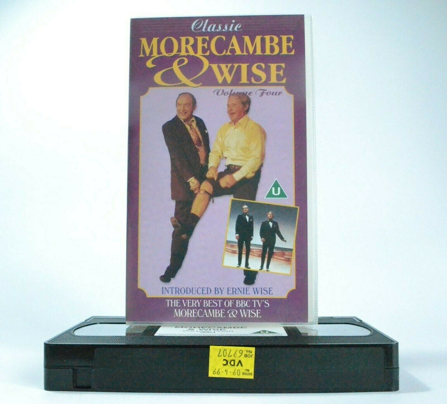 Classic Morecambe And Wise: Volume 4 - BBC TV Comedy Show - The Best Of - VHS-